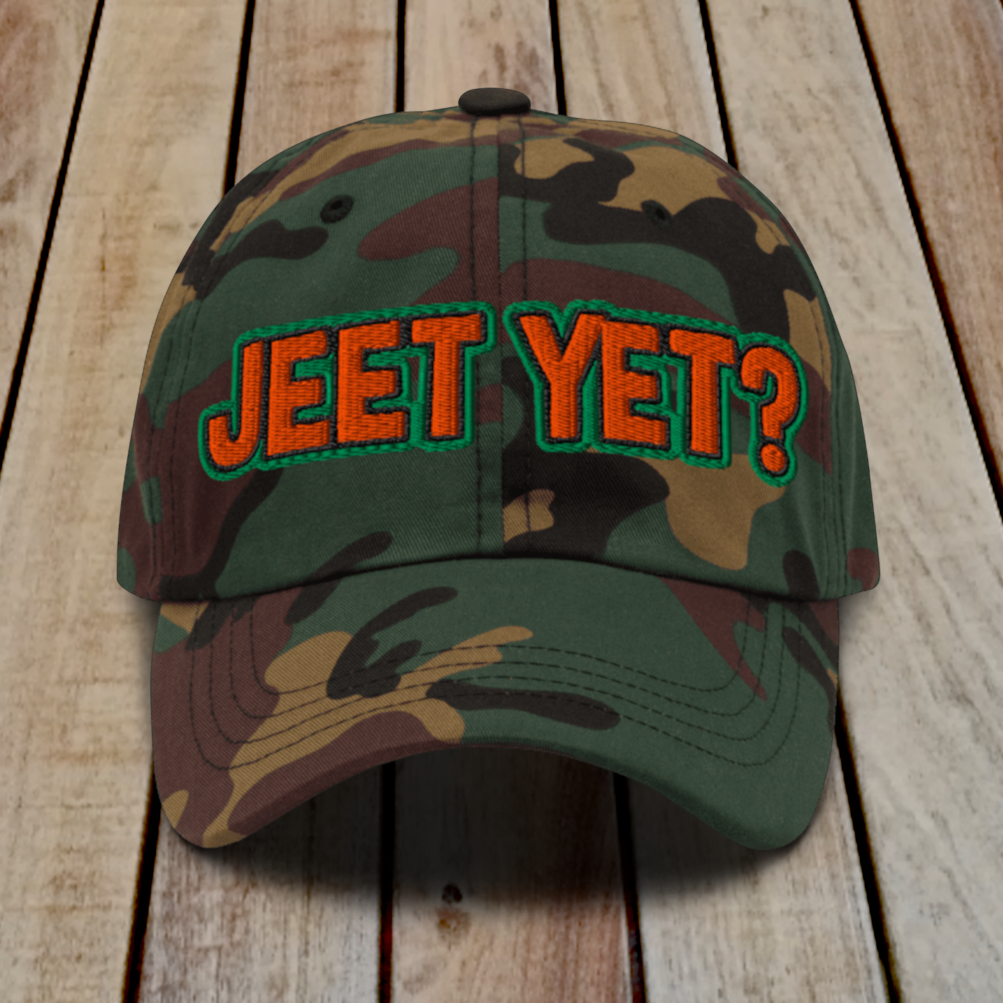 The Dad Hat - JEET YET? CAMO