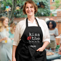 Apron - KISS THE KOOK - WHITE TEXT
