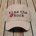 The Dad Hat - KISS THE KOOK - BLACK TEXT