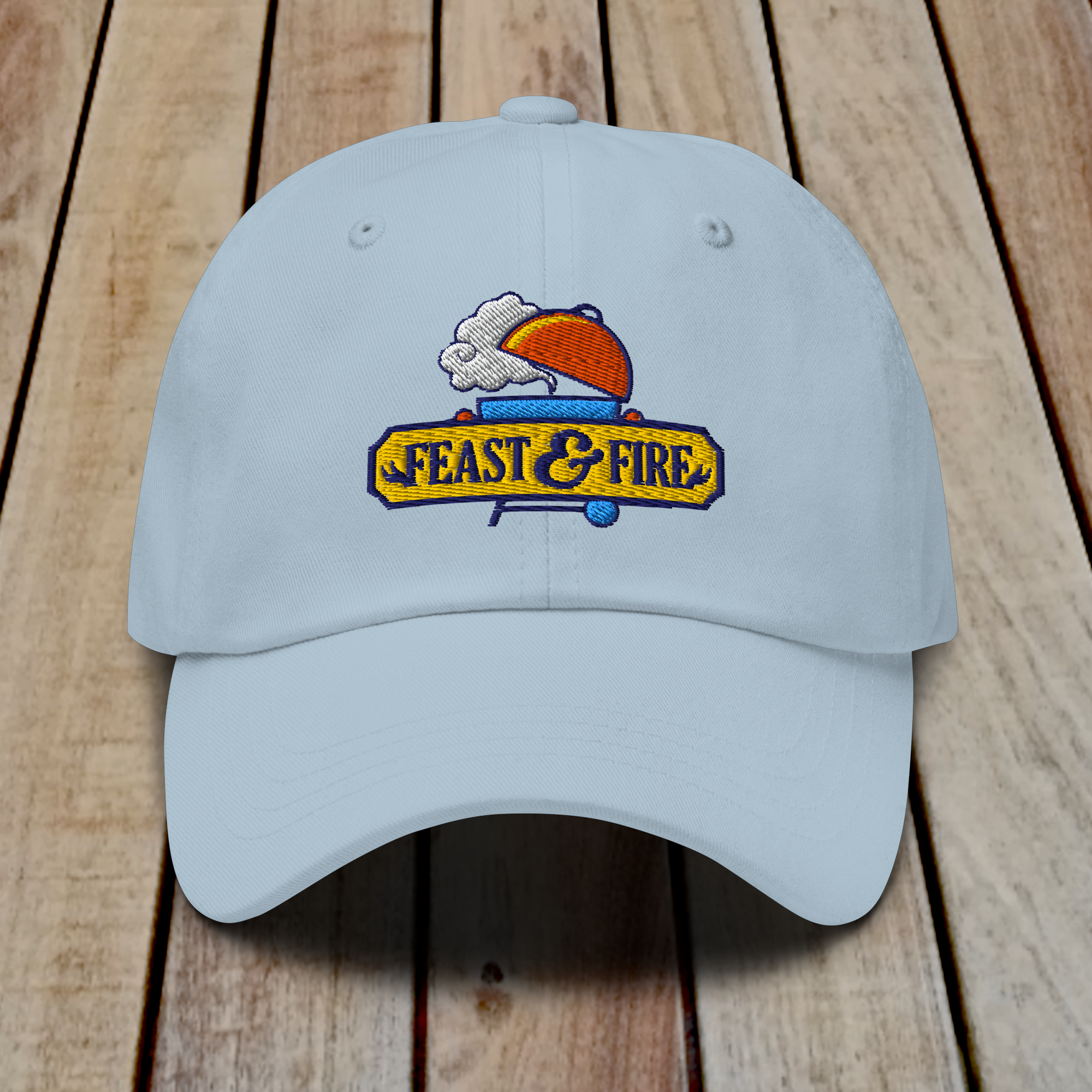 The Dad Hat - FEAST & FIRE LOGO