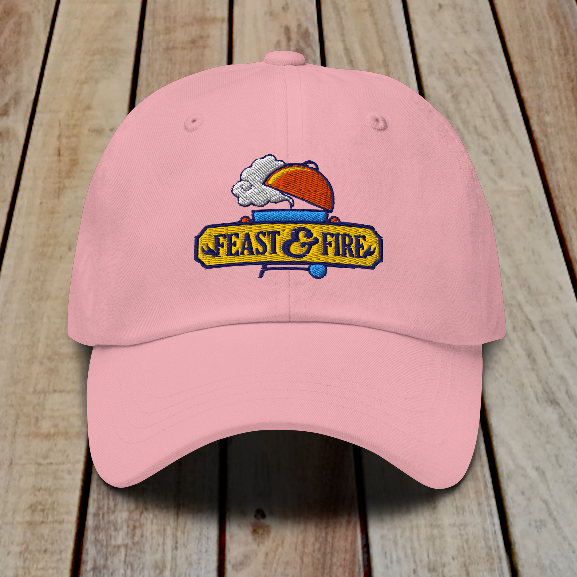 The Dad Hat - FEAST & FIRE LOGO