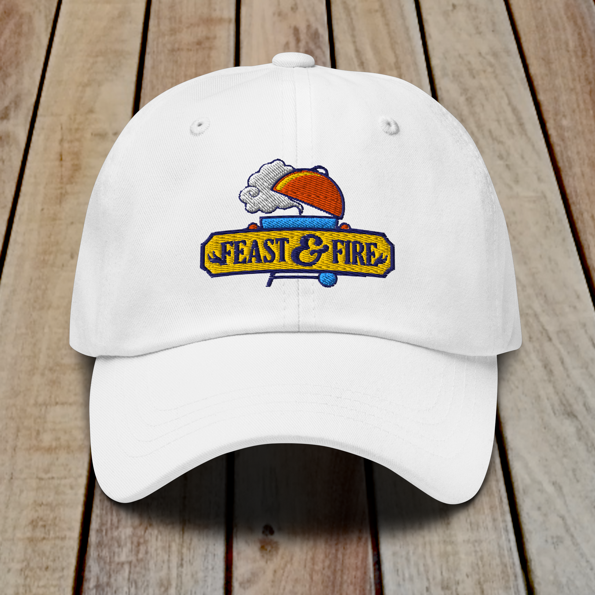 The Dad Hat - FEAST & FIRE LOGO
