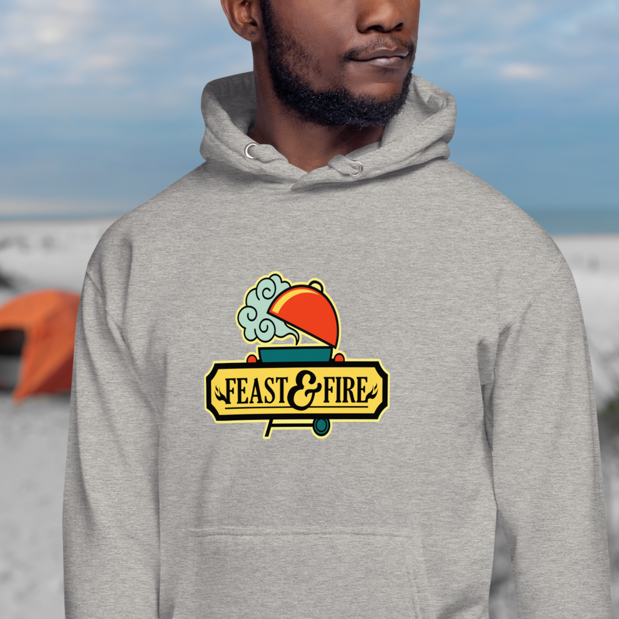 Hoodie - LOGO WITH OUTLINE