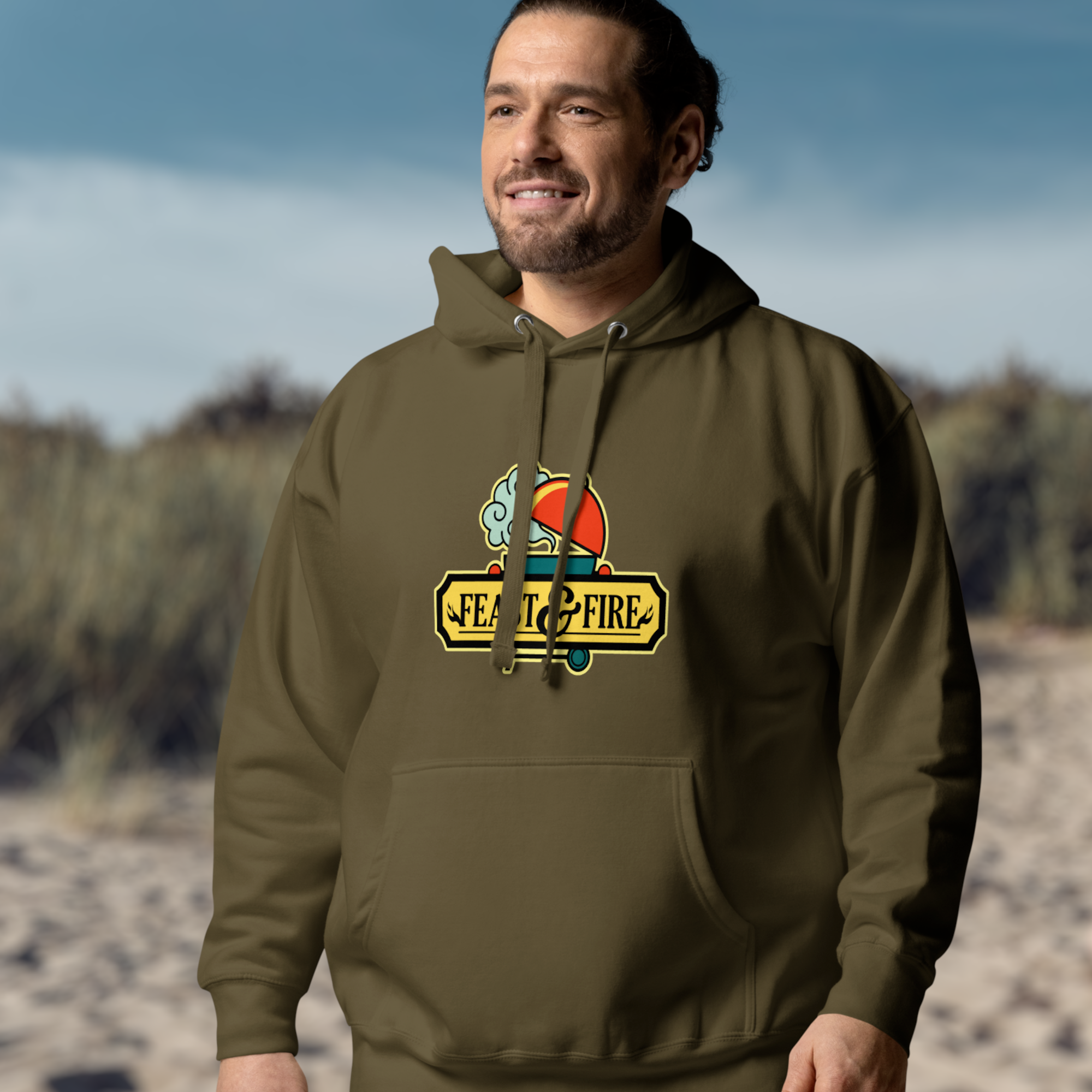 Hoodie - LOGO WITH OUTLINE
