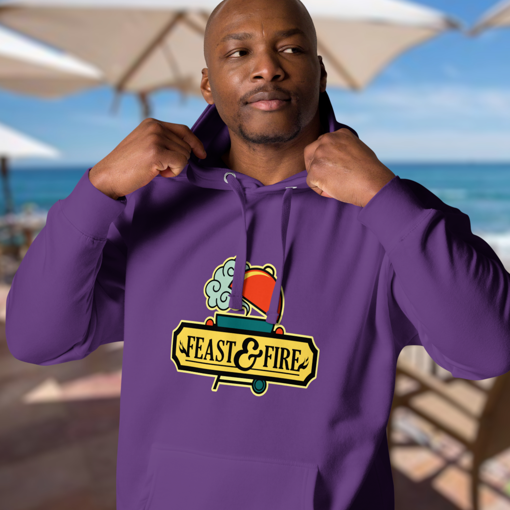Hoodie - LOGO WITH OUTLINE