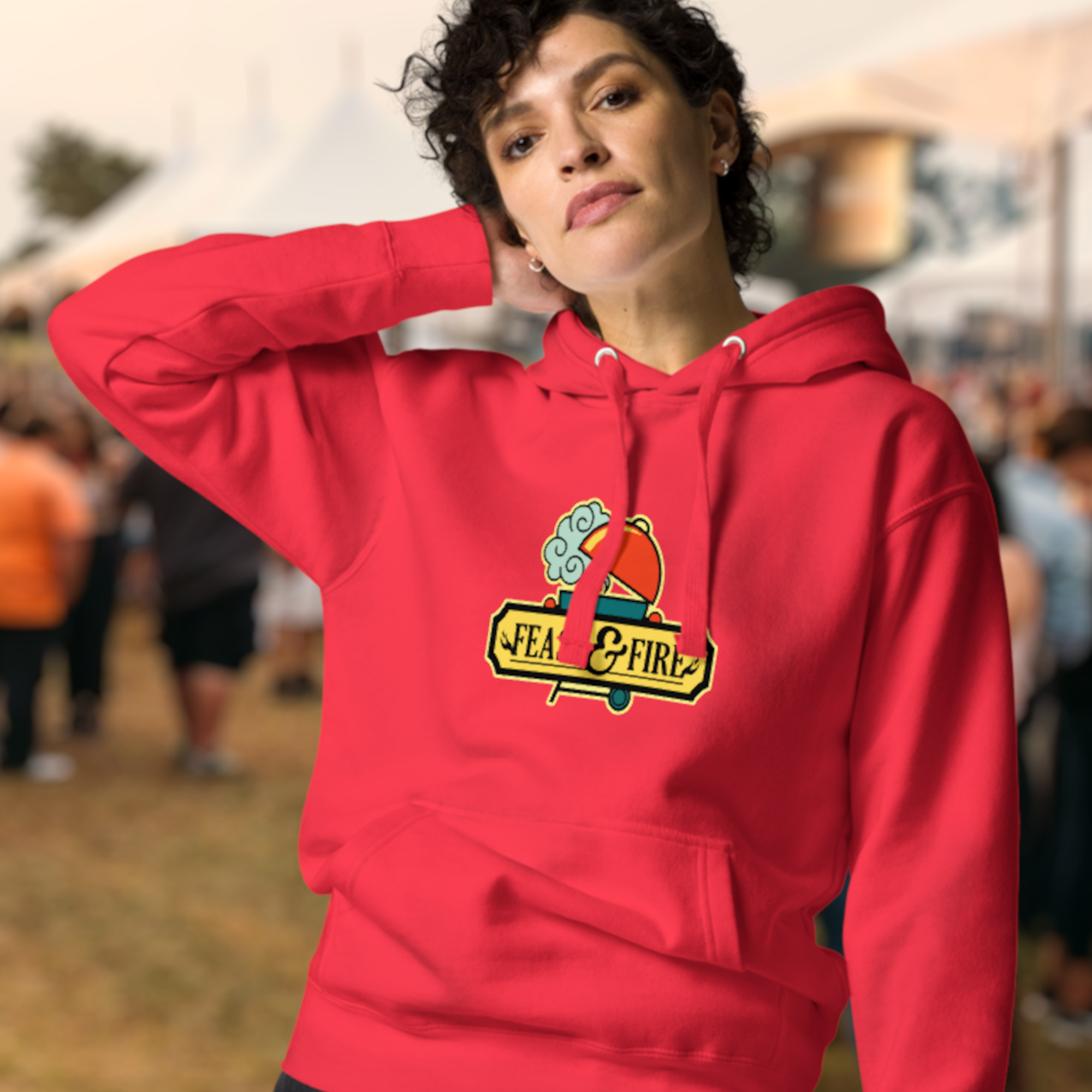 Hoodie - LOGO WITH OUTLINE