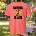T-Shirt - MEAT SWEATS - BLACK TEXT