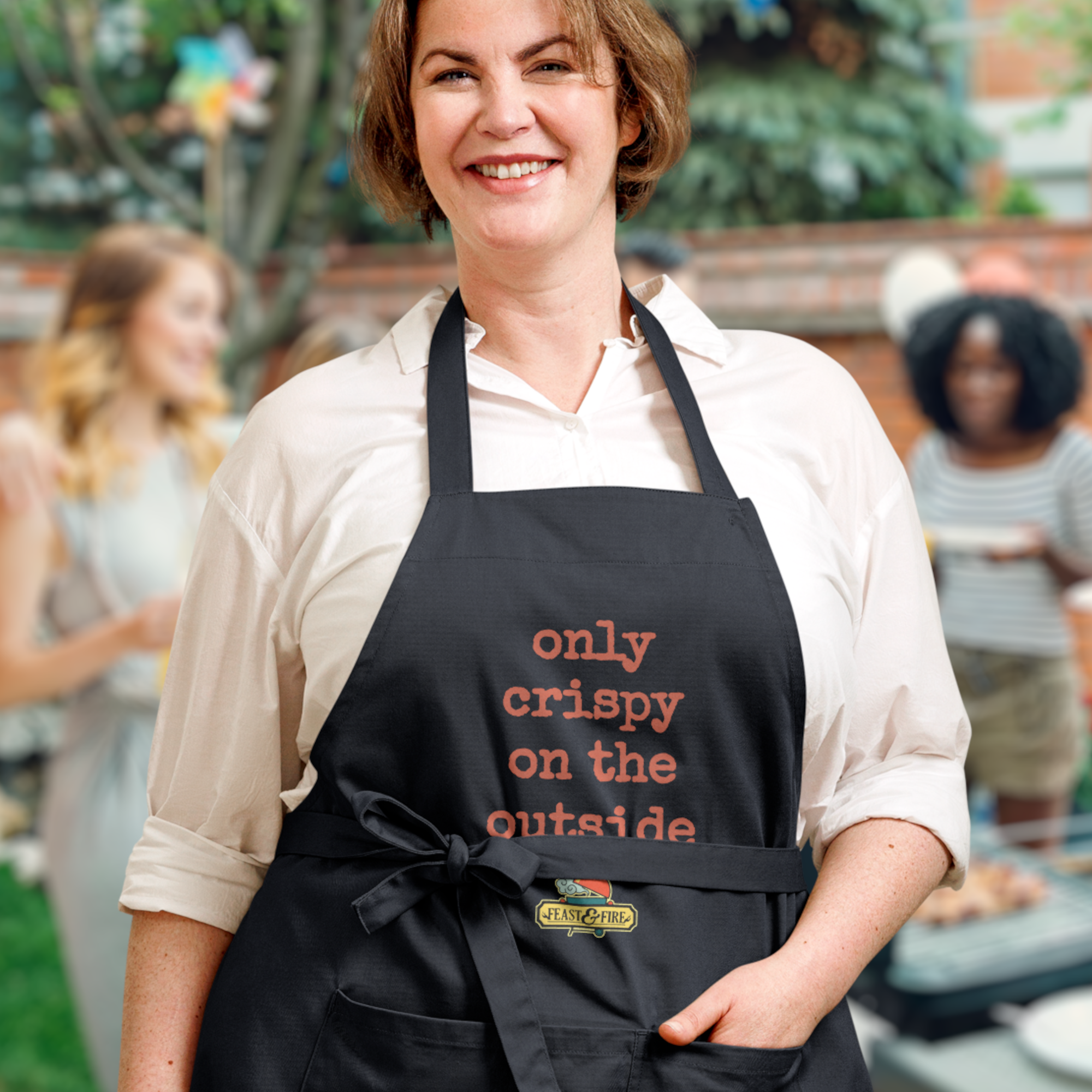 Apron - ONLY CRISPY ON THE OUTSIDE