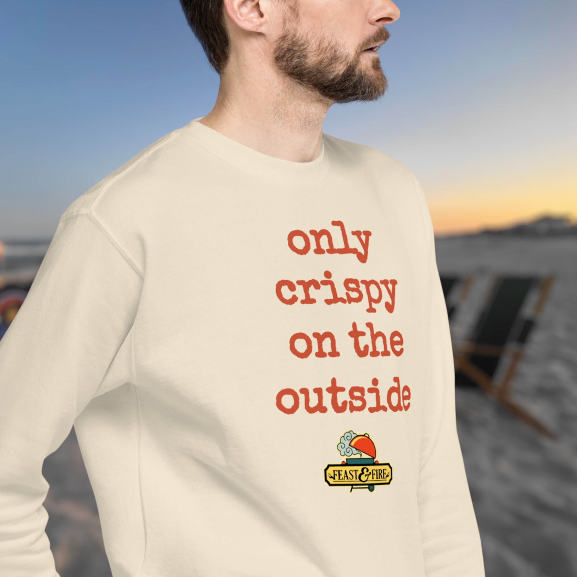 Sweatshirt - ONLY CRISPY ON THE OUTSIDE
