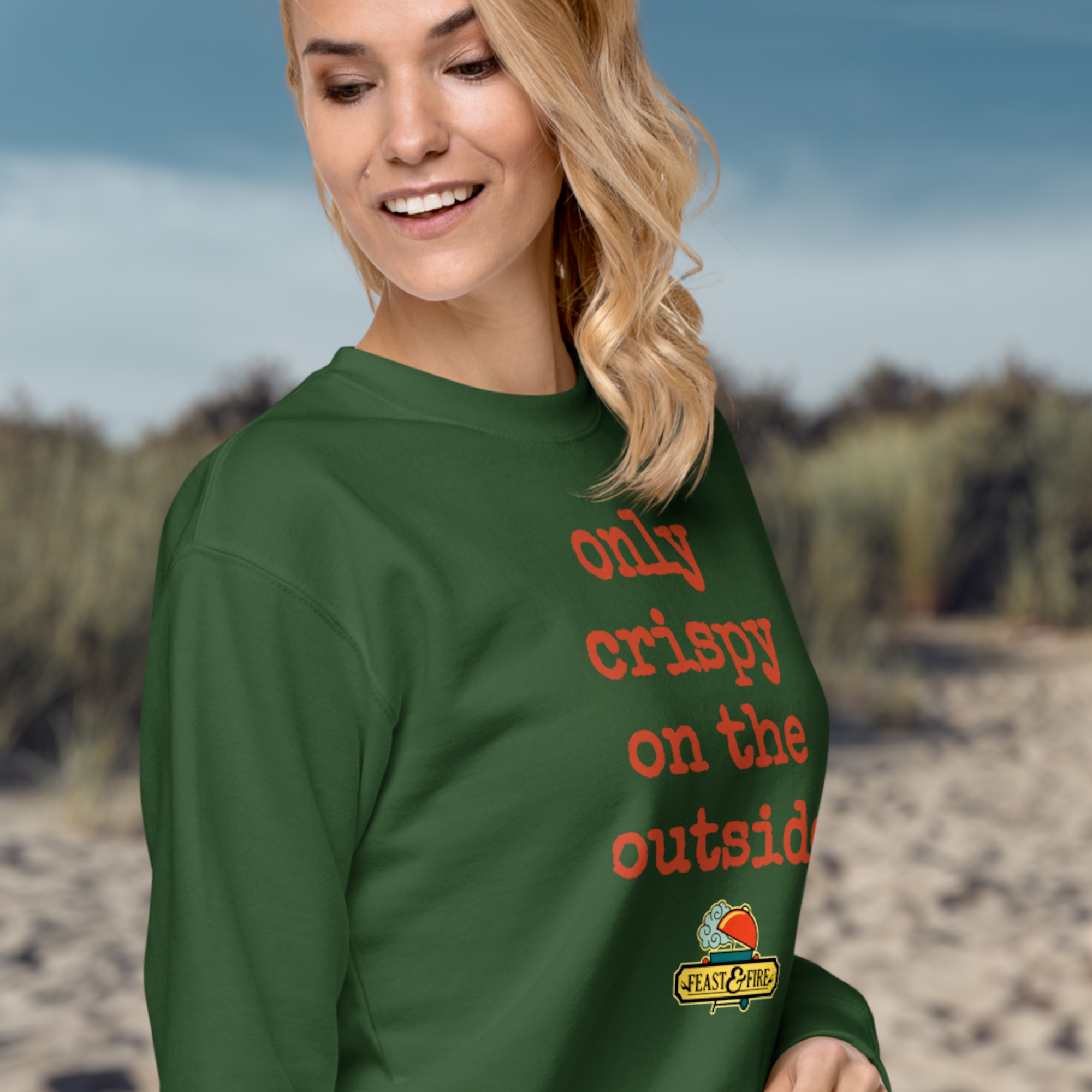 Sweatshirt - ONLY CRISPY ON THE OUTSIDE