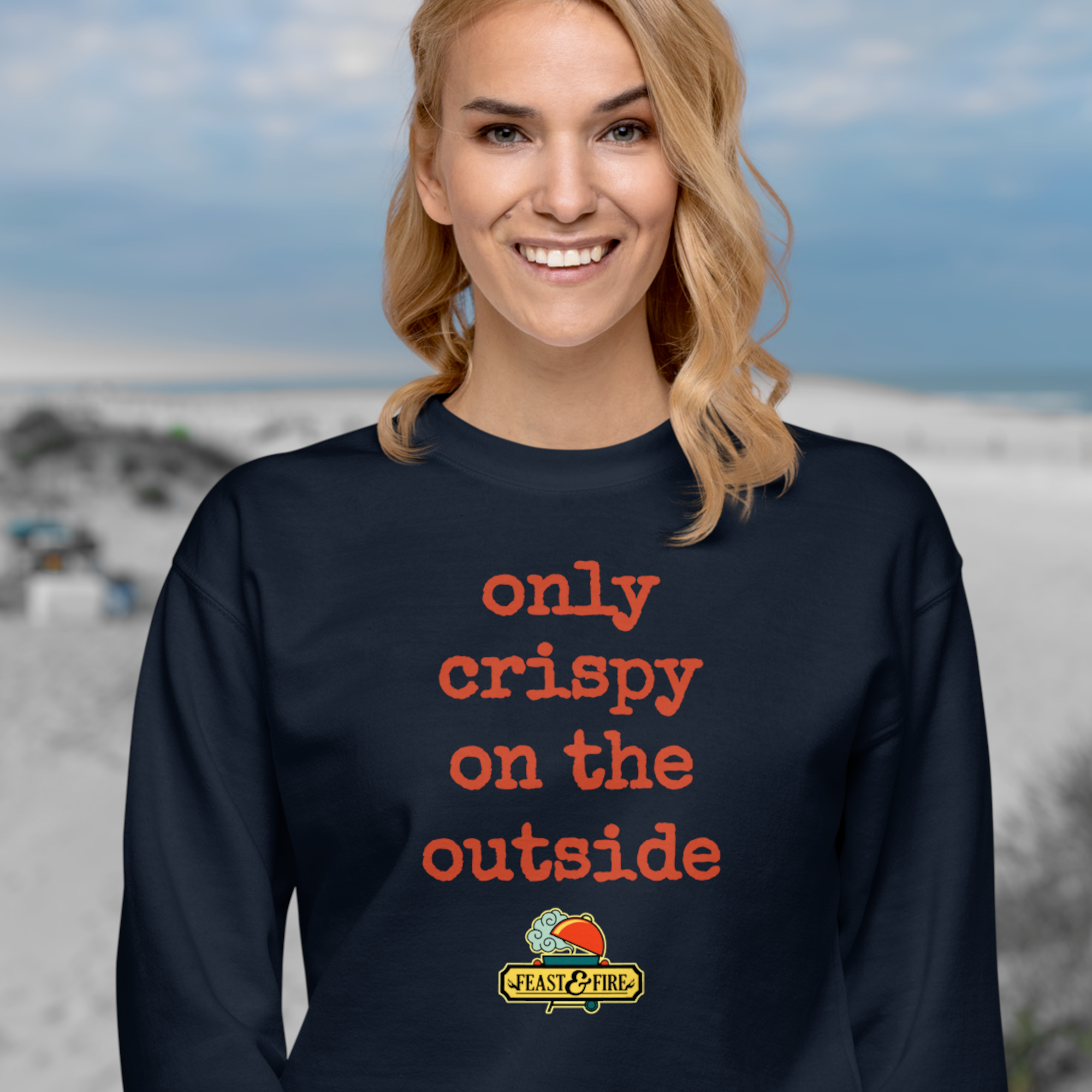 Sweatshirt - ONLY CRISPY ON THE OUTSIDE