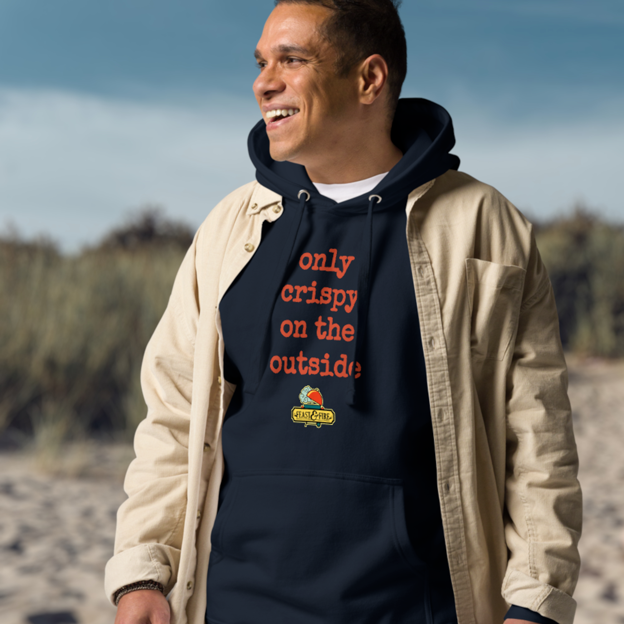 Hoodie - ONLY CRISPY ON THE OUTSIDE