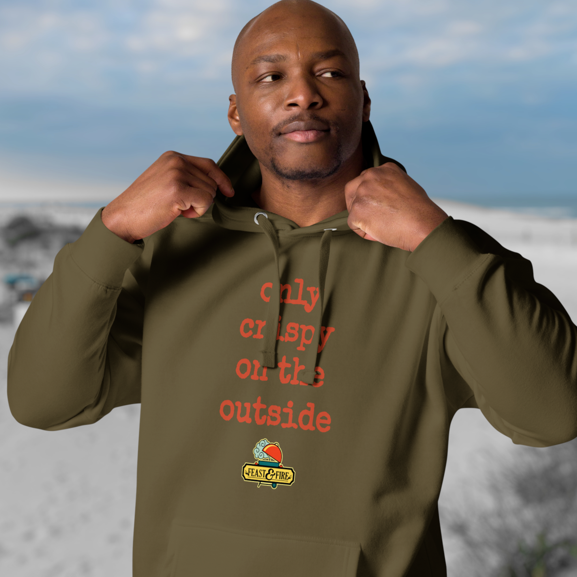 Hoodie - ONLY CRISPY ON THE OUTSIDE