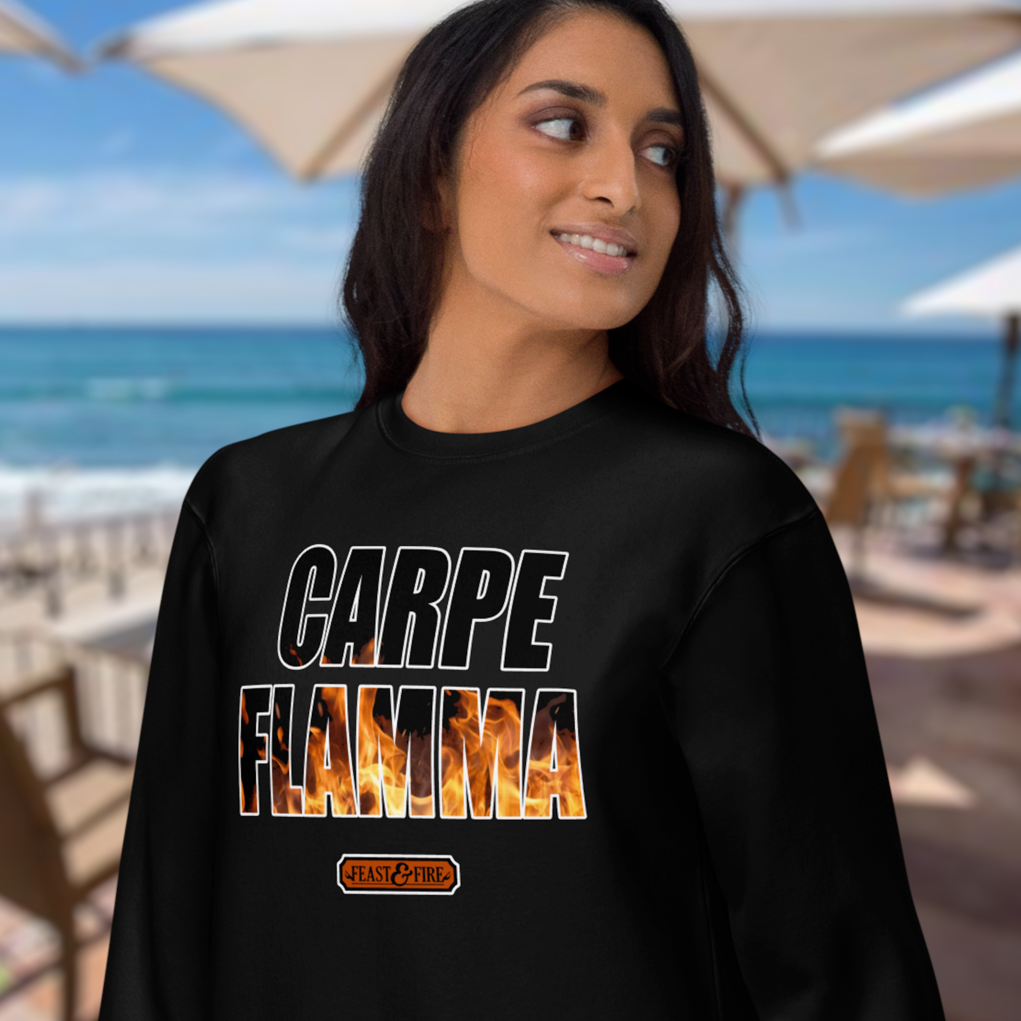 Sweatshirt - SEIZE THE FLAME