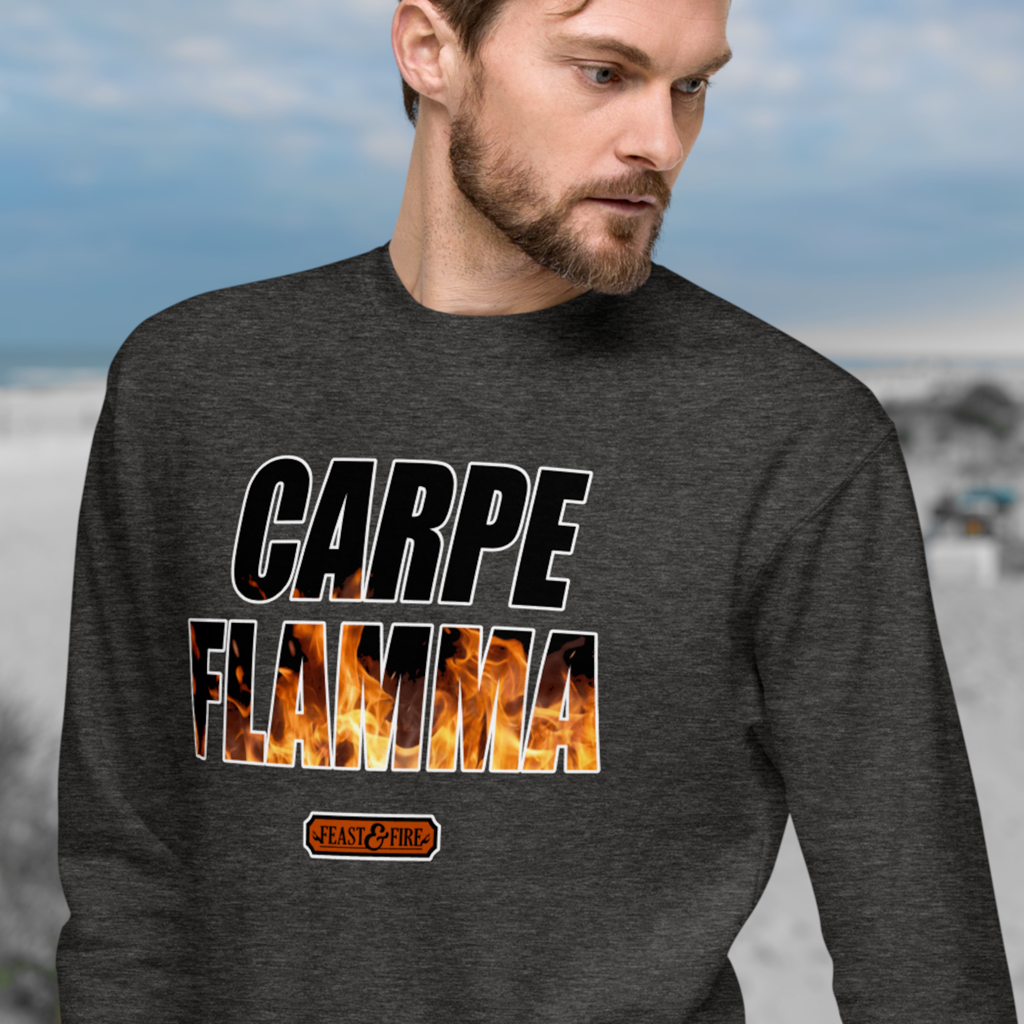 Sweatshirt - SEIZE THE FLAME