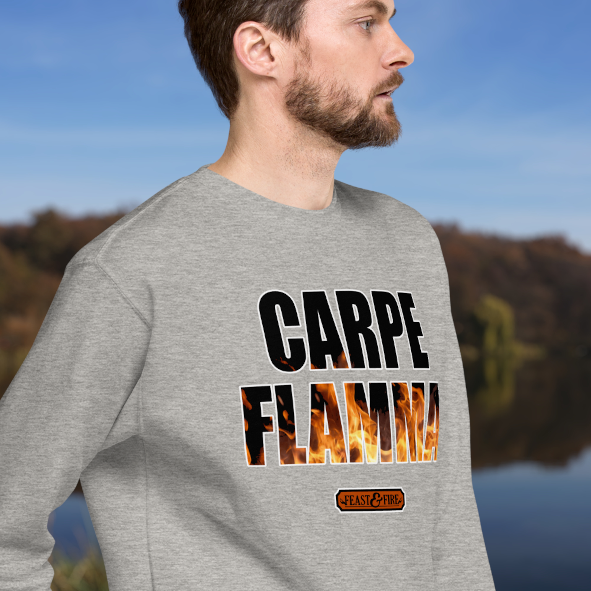 Sweatshirt - SEIZE THE FLAME