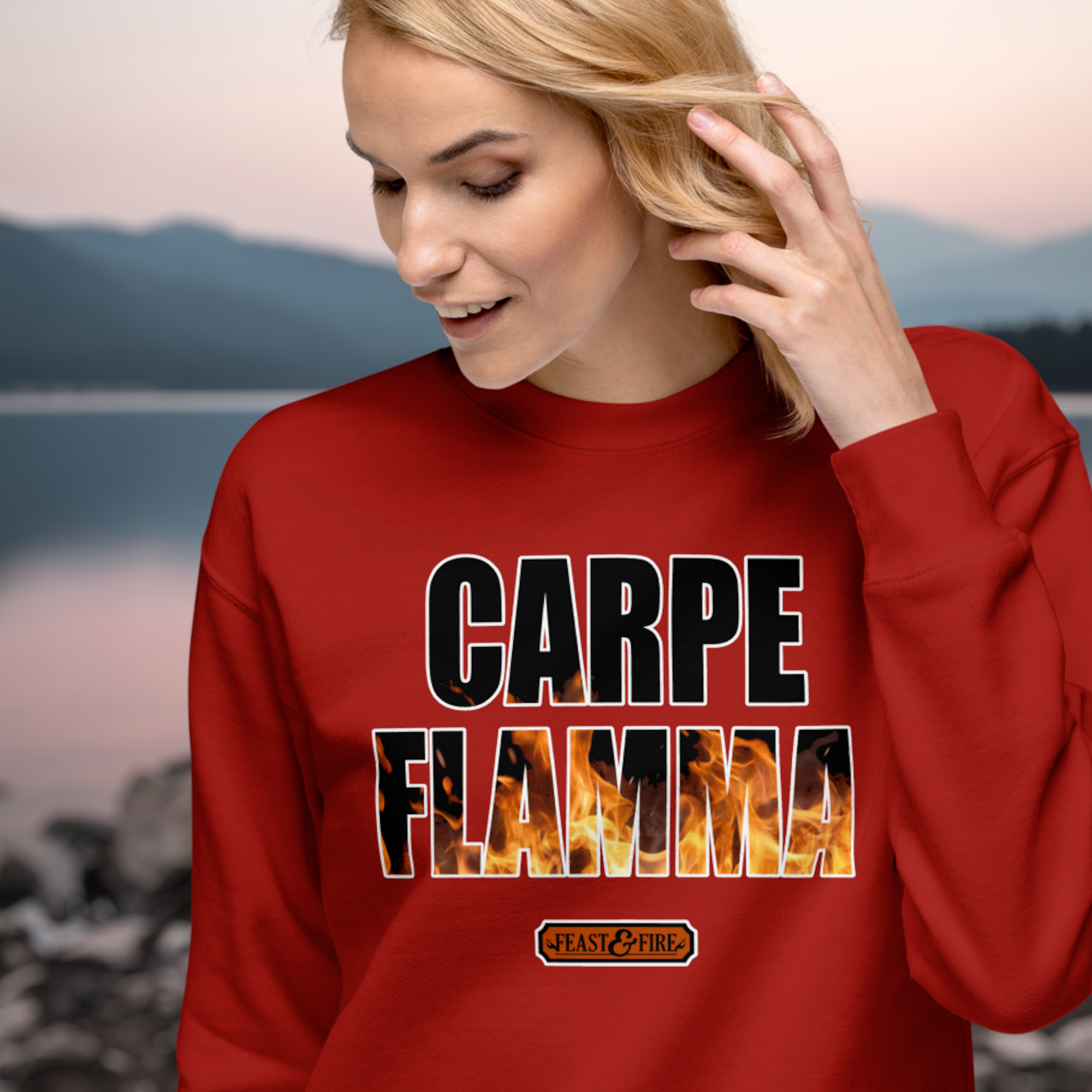 Sweatshirt - SEIZE THE FLAME