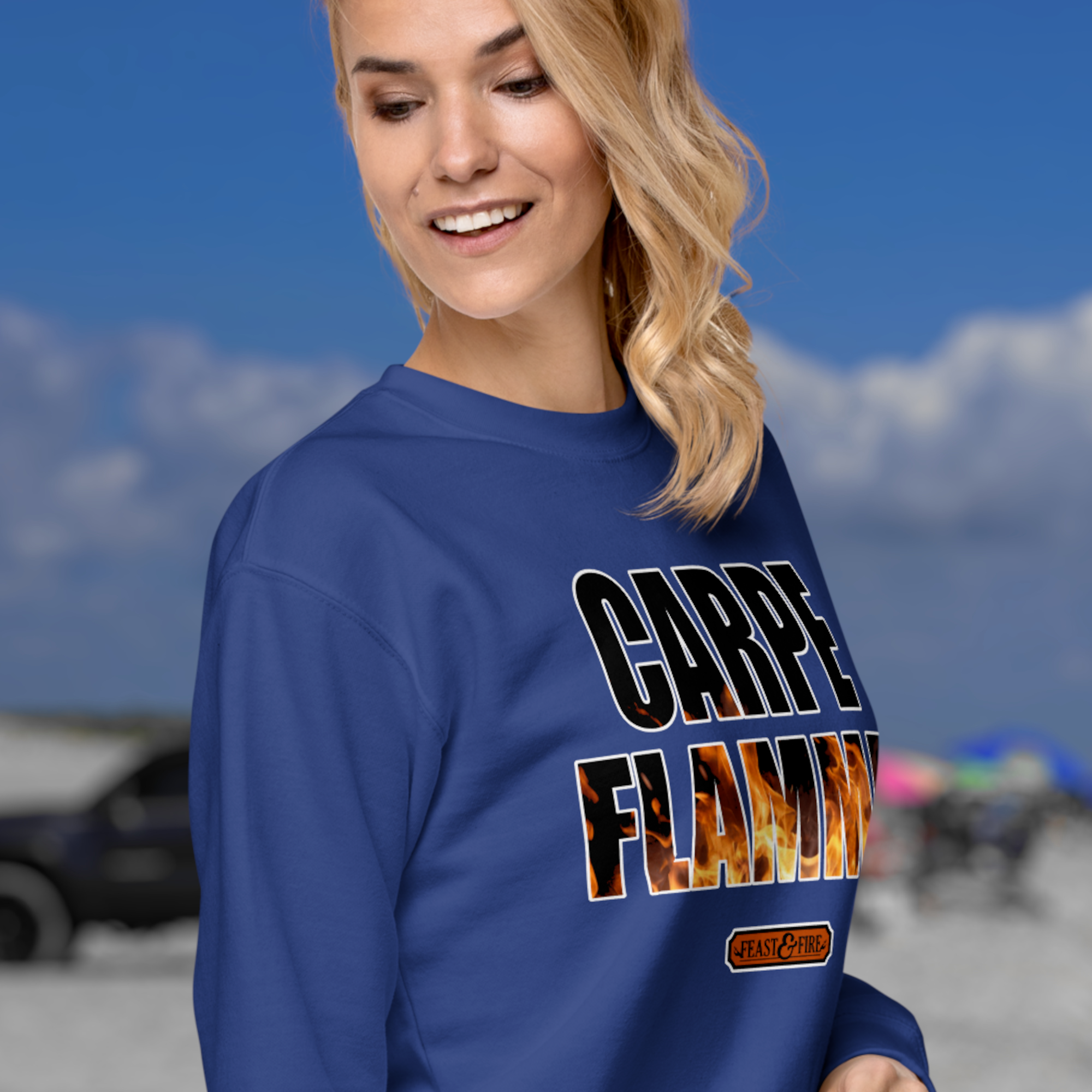 Sweatshirt - SEIZE THE FLAME