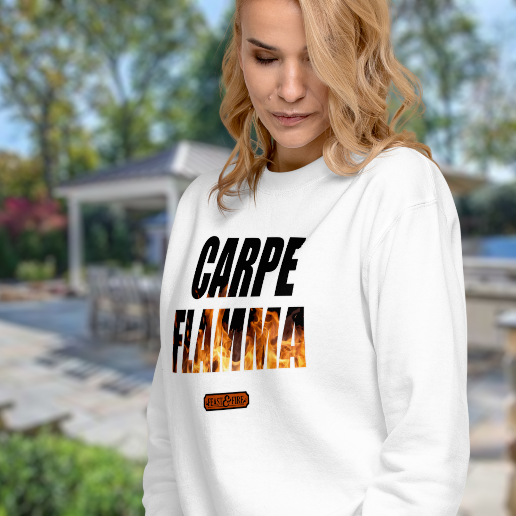Sweatshirt - SEIZE THE FLAME