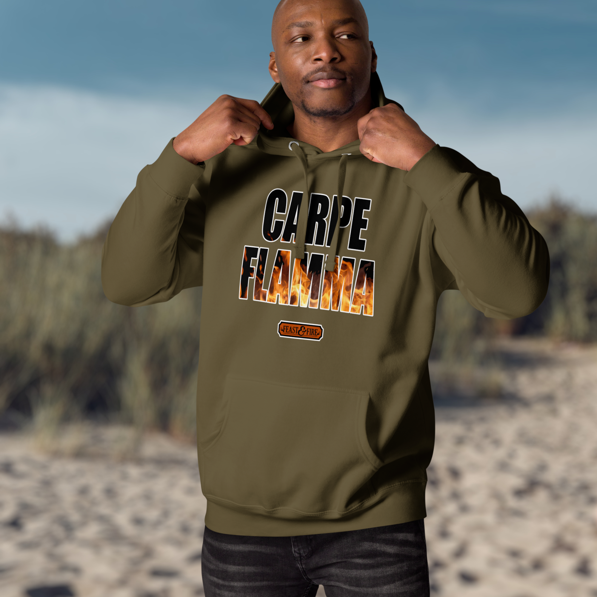 Hoodie - SEIZE THE FLAME