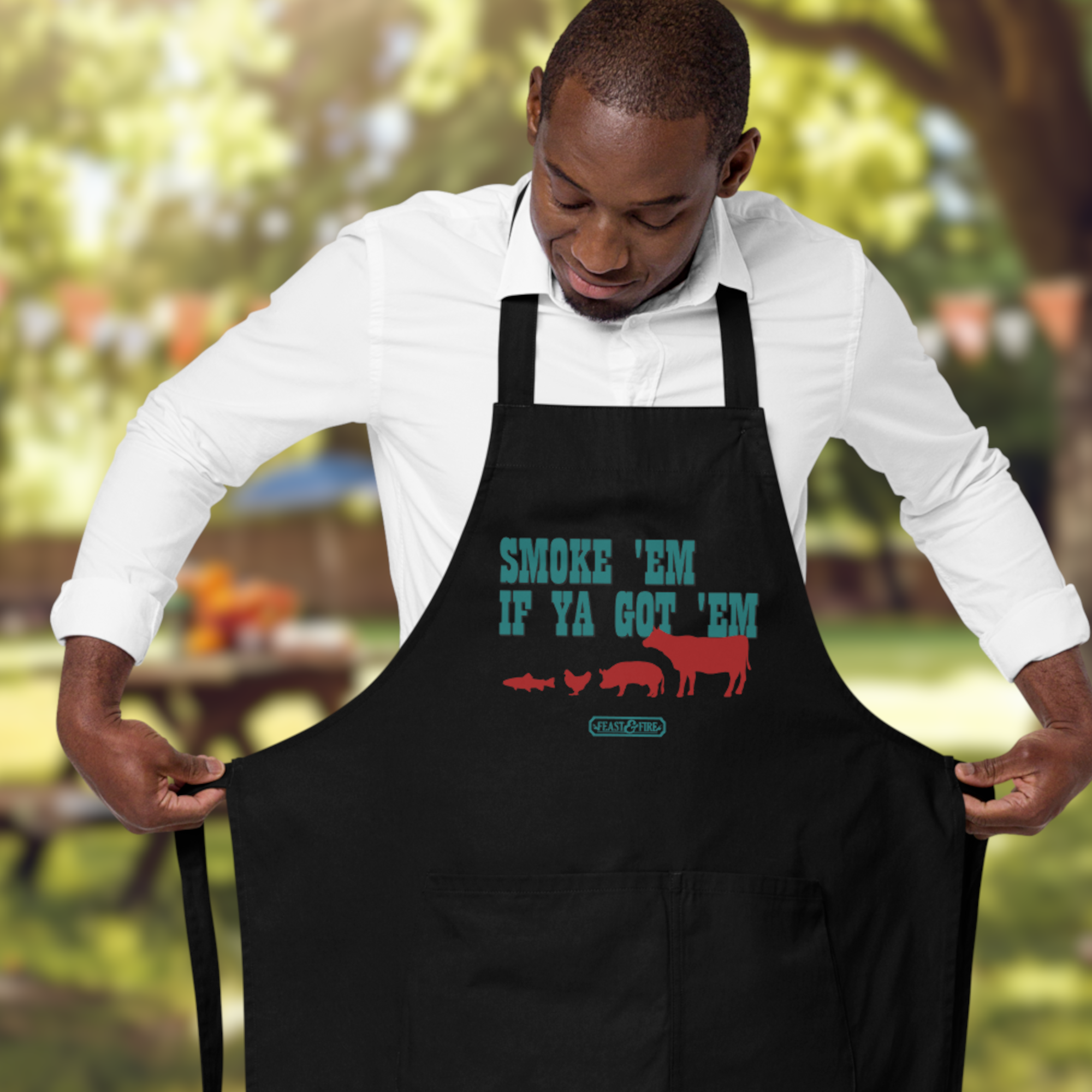 Apron - SMOKE 'EM