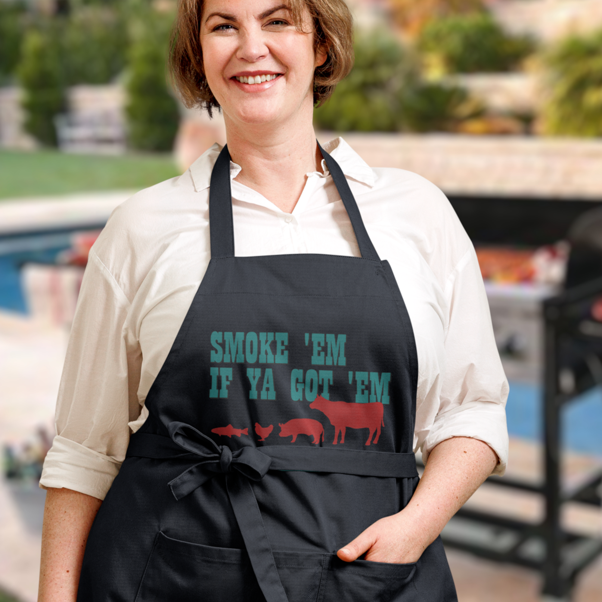 Apron - SMOKE 'EM
