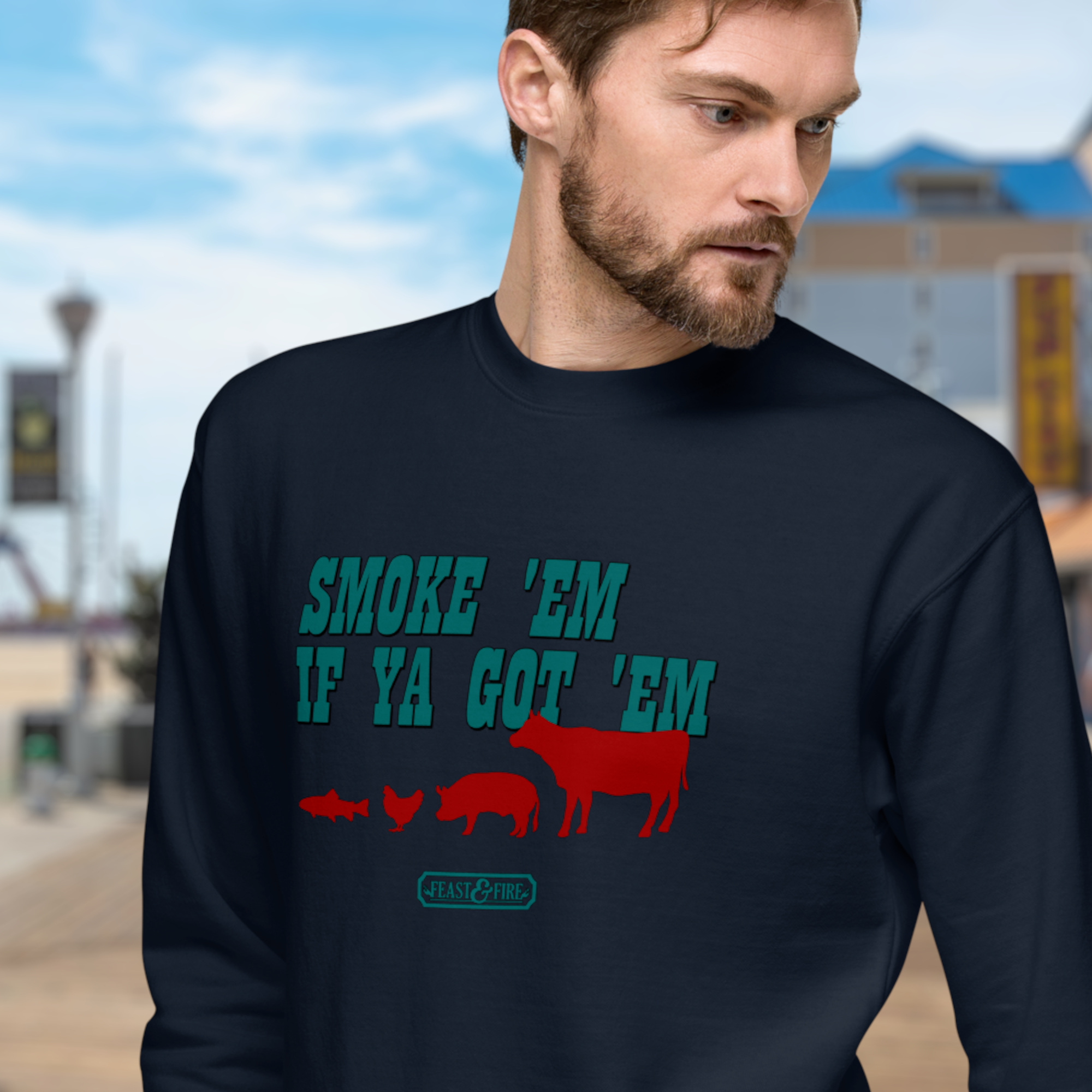 Sweatshirt - SMOKE EM