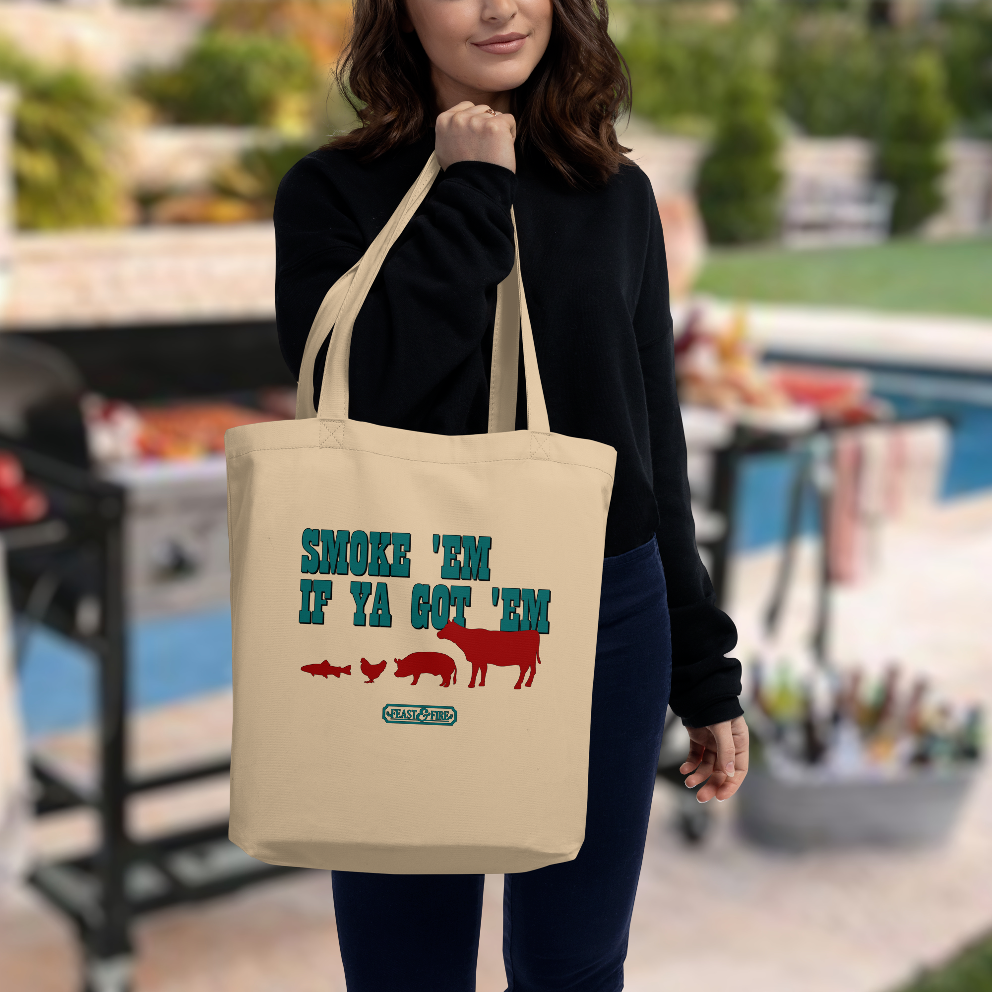 Eco Tote Bag - SMOKE 'EM