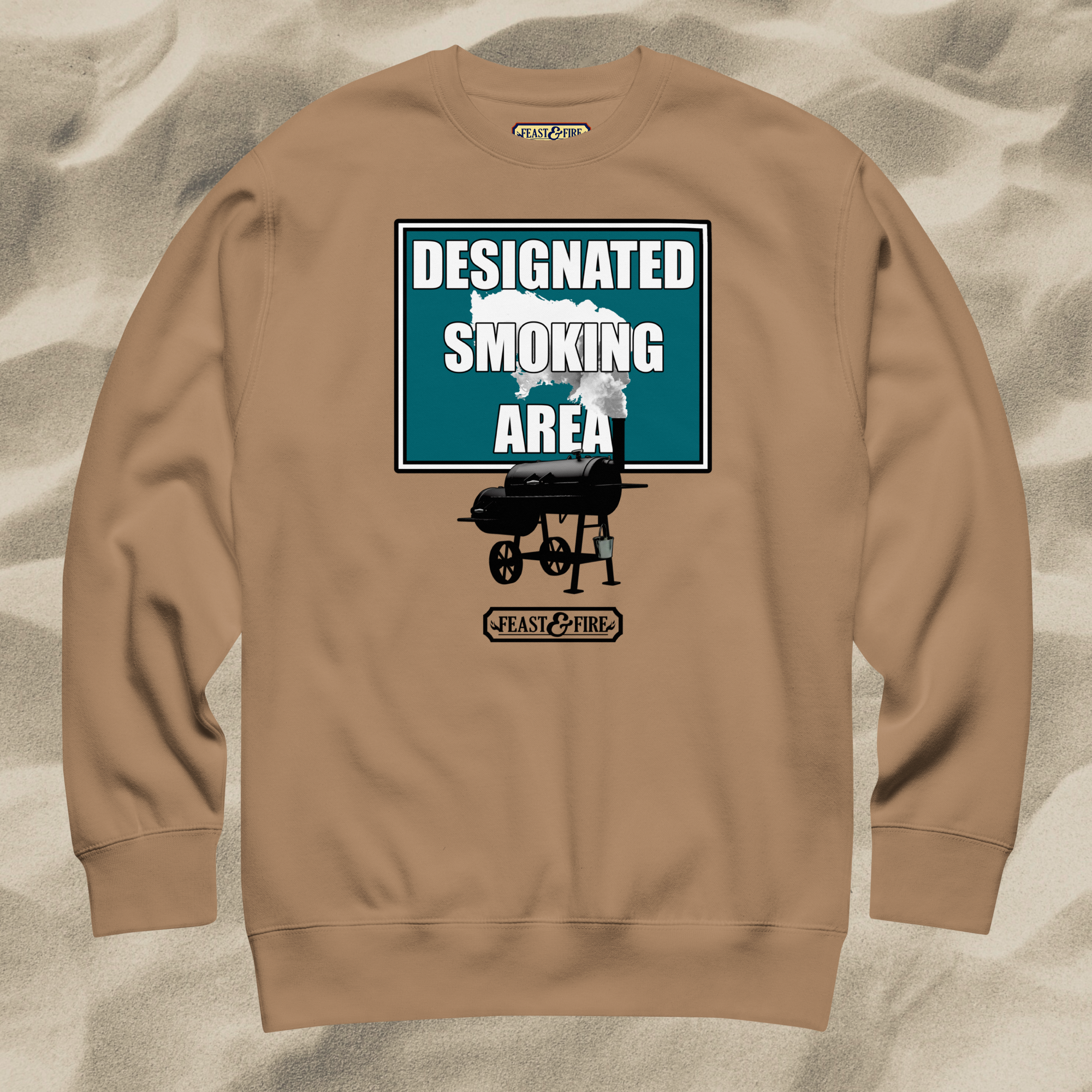 Sweatshirt - SMOKING AREA - LIGHT