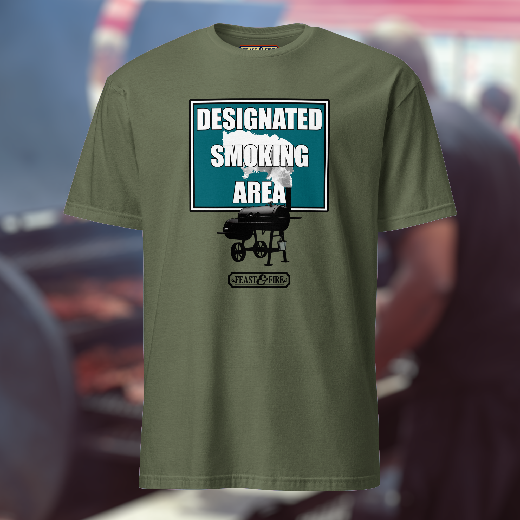 T-Shirt - SMOKING AREA