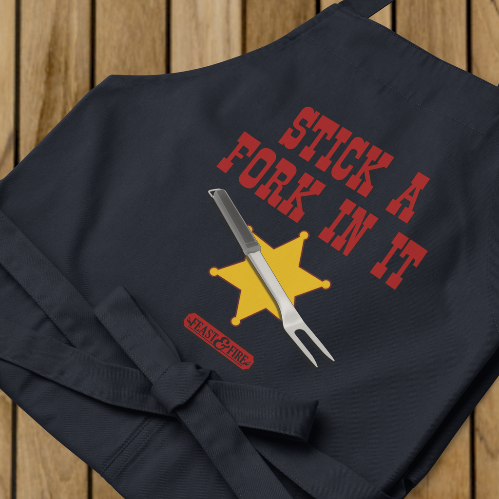 Apron - STICK A FORK IN IT