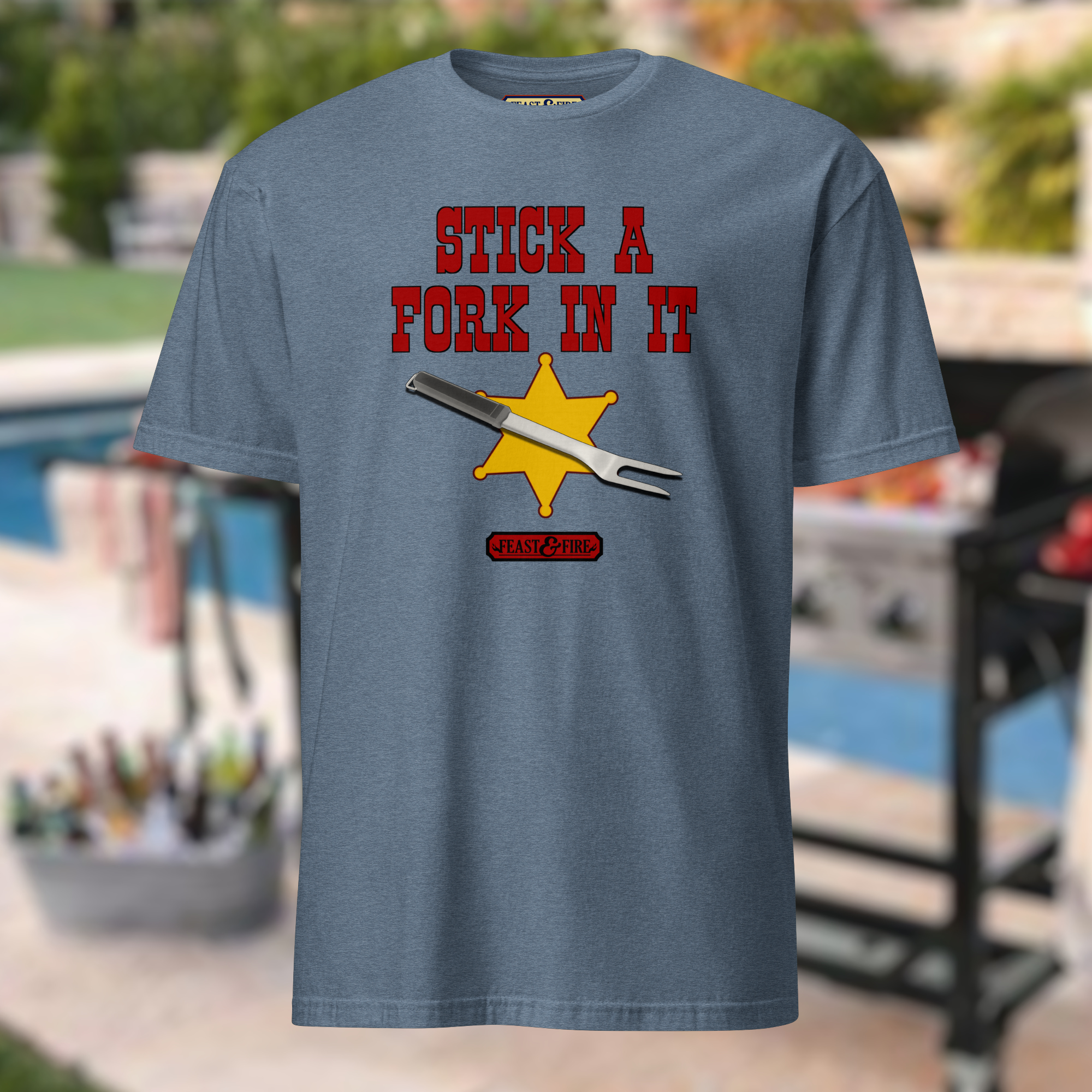 T-Shirt - STICK A FORK IN IT