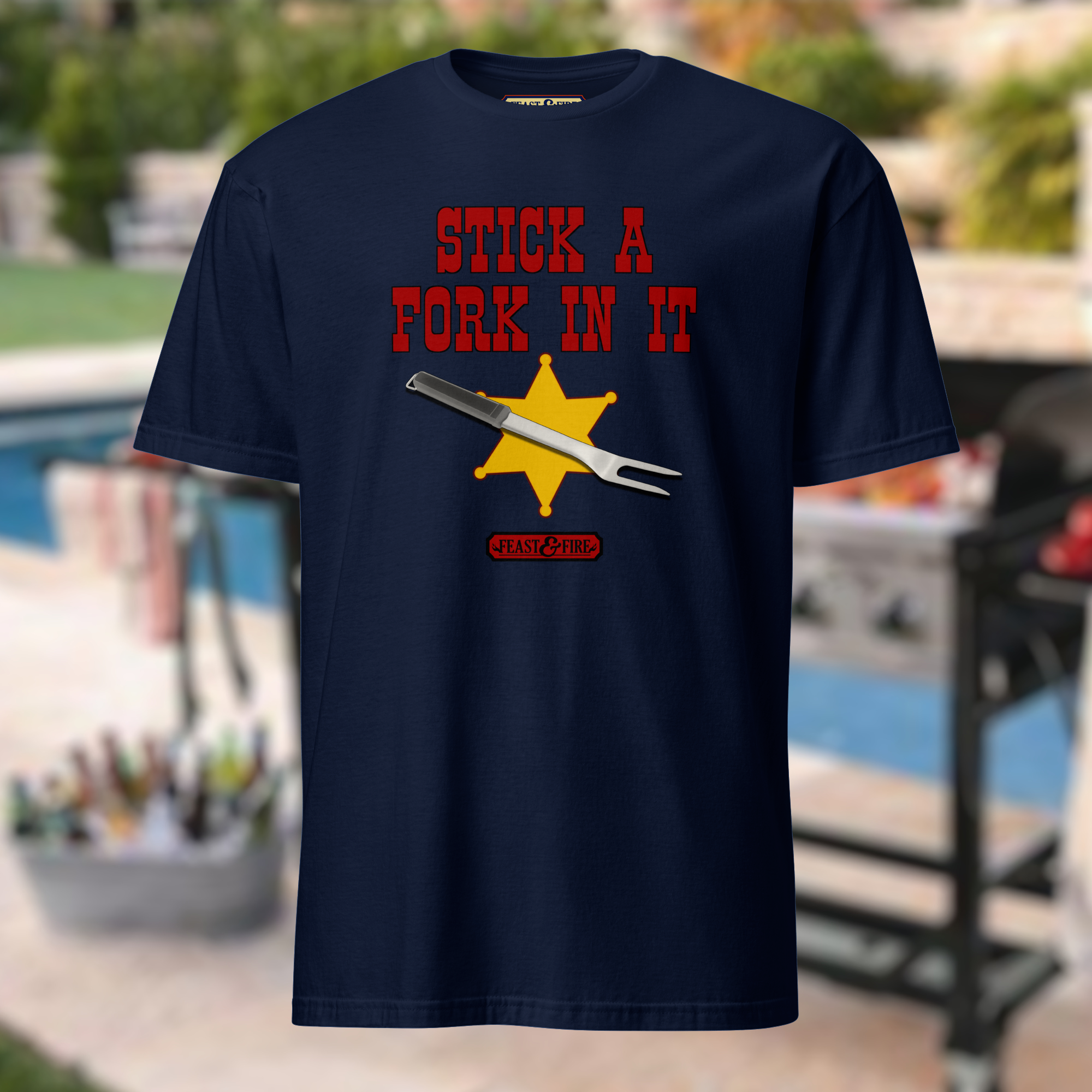 T-Shirt - STICK A FORK IN IT