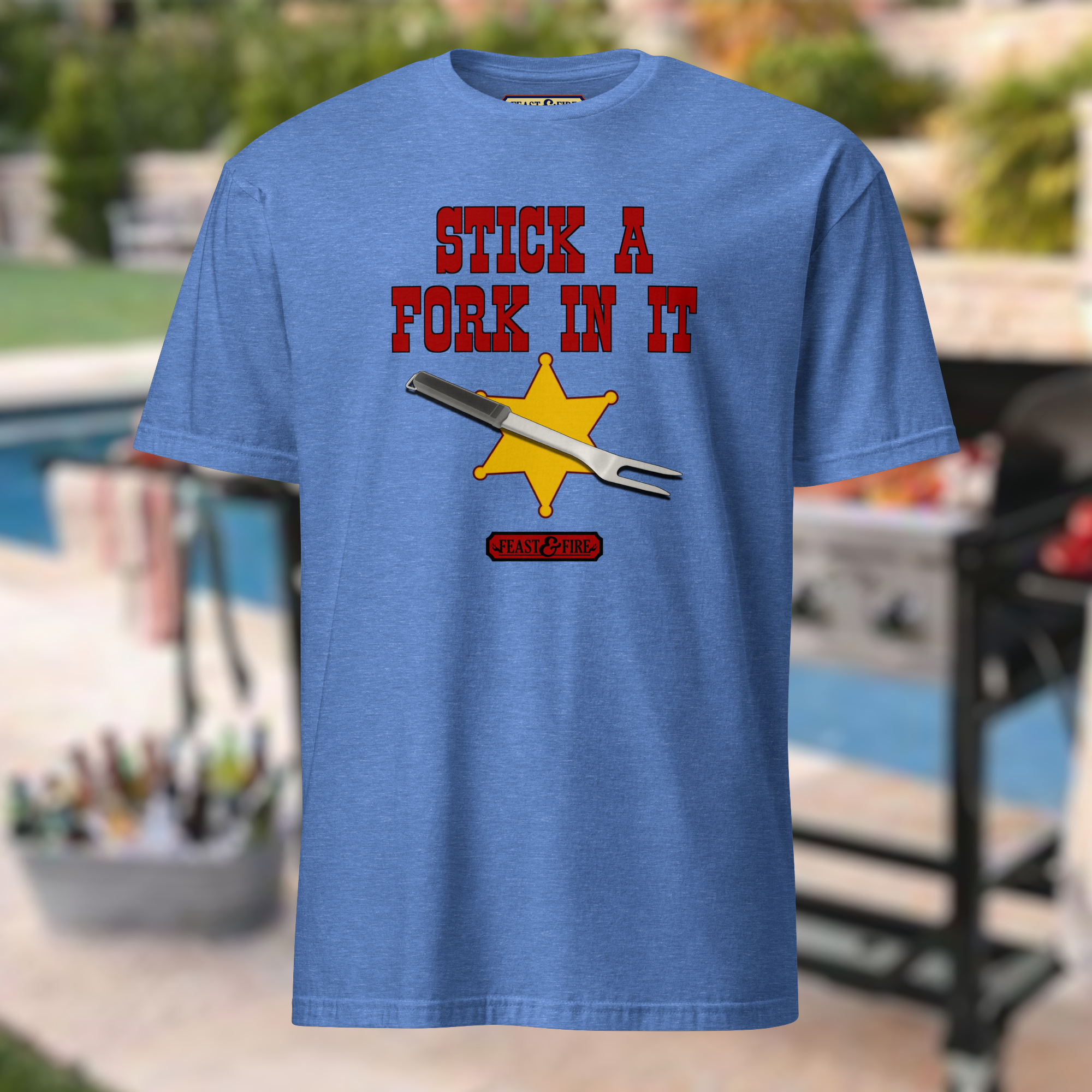 T-Shirt - STICK A FORK IN IT