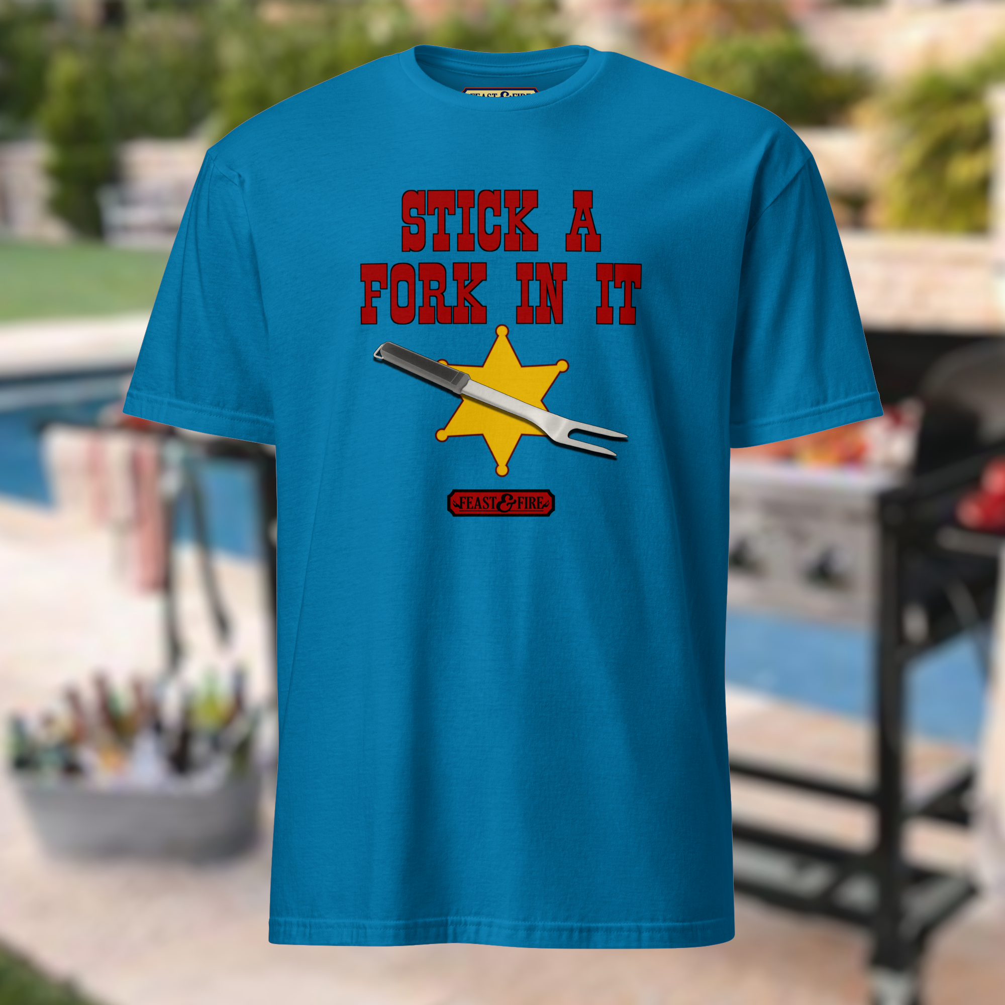 T-Shirt - STICK A FORK IN IT