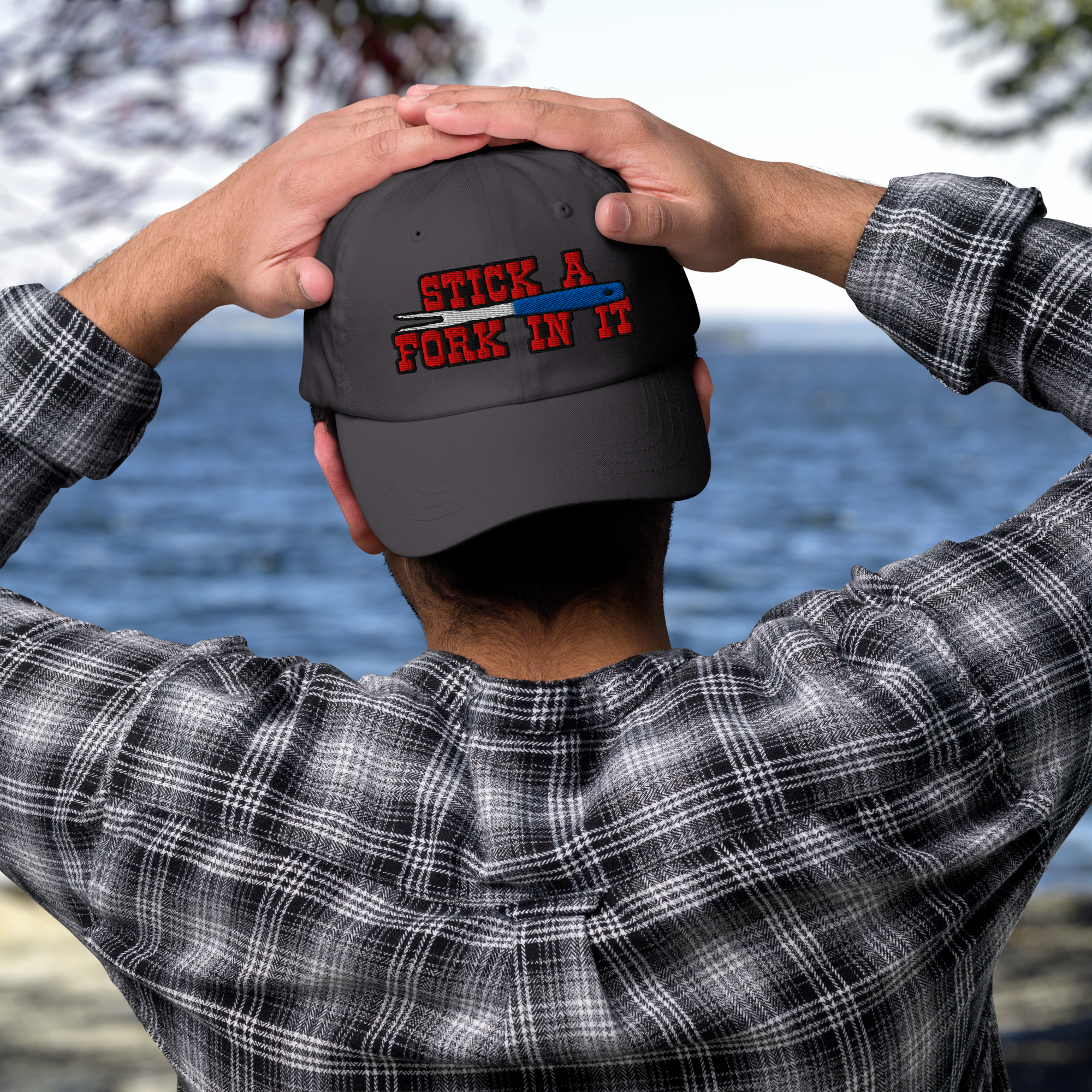 The Dad Hat - STICK A FORK IN IT