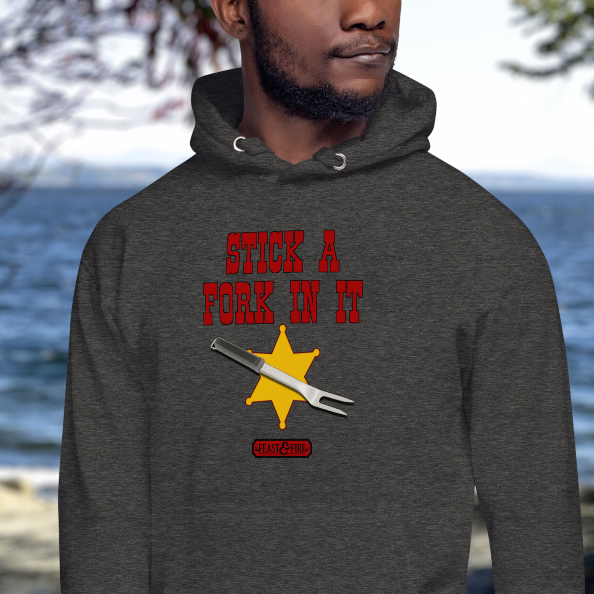 Hoodie - STICK A FORK IN IT
