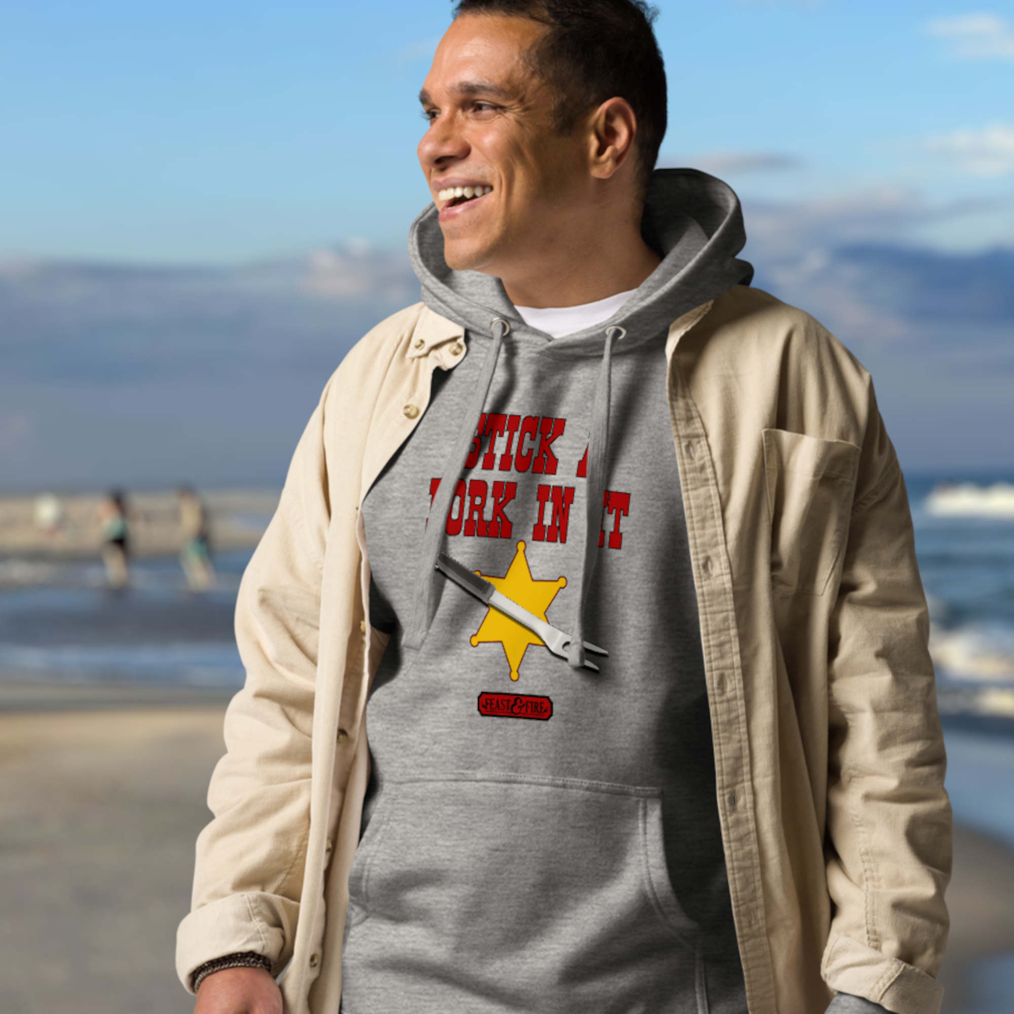 Hoodie - STICK A FORK IN IT