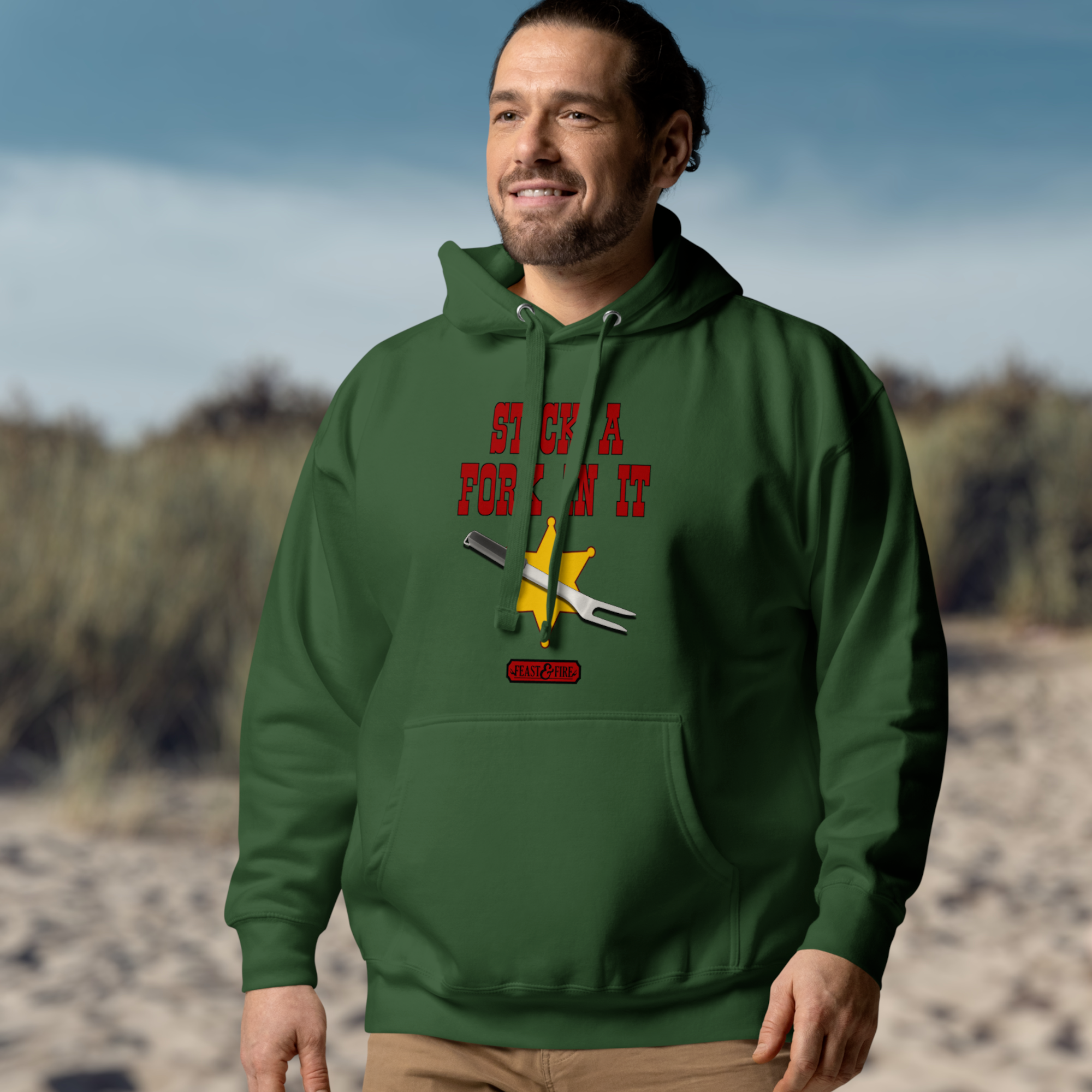 Hoodie - STICK A FORK IN IT