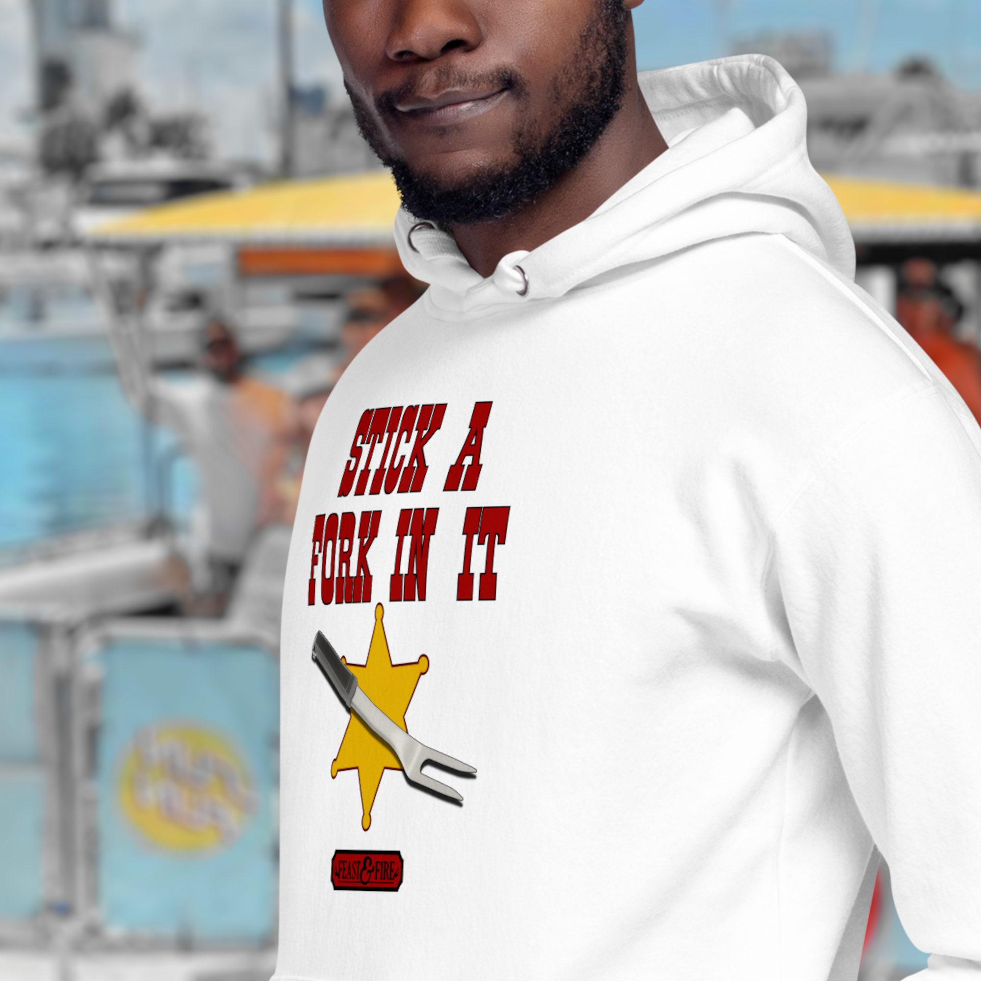 Hoodie - STICK A FORK IN IT
