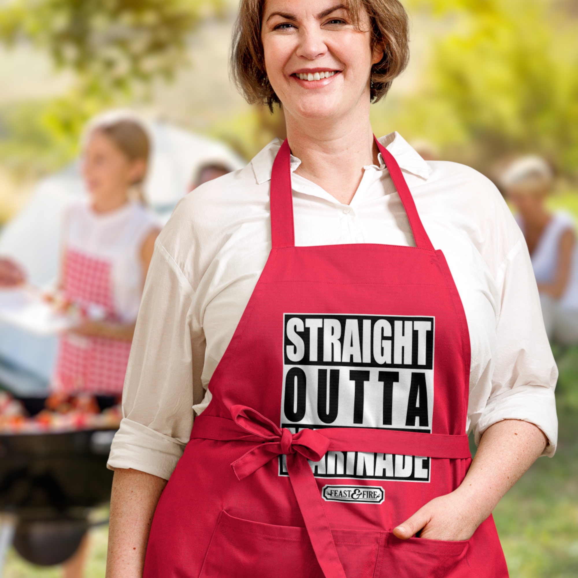 Apron - STRAIGHT OUTTA MARINADE