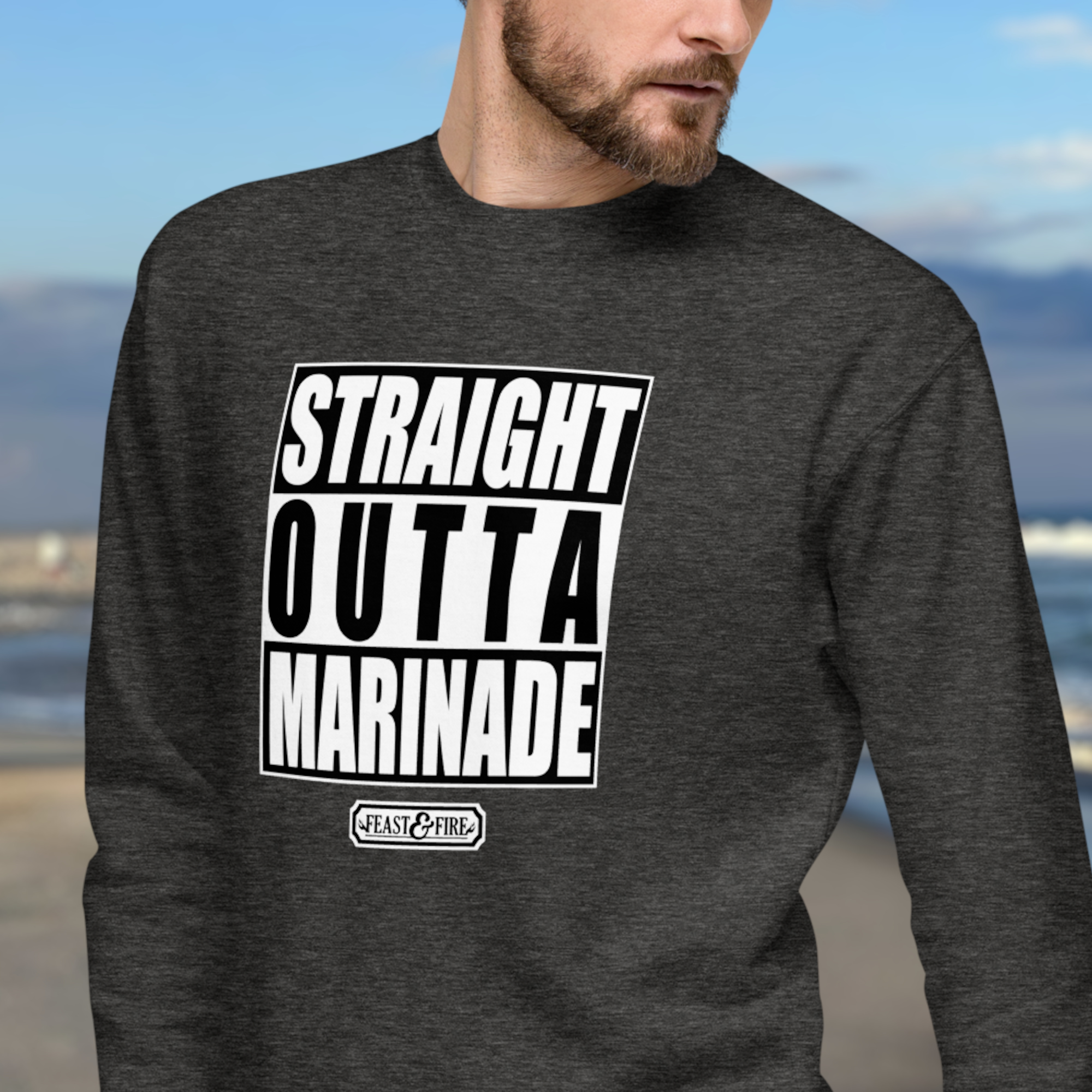 Sweatshirt - STRAIGHT OUTTA MARINADE