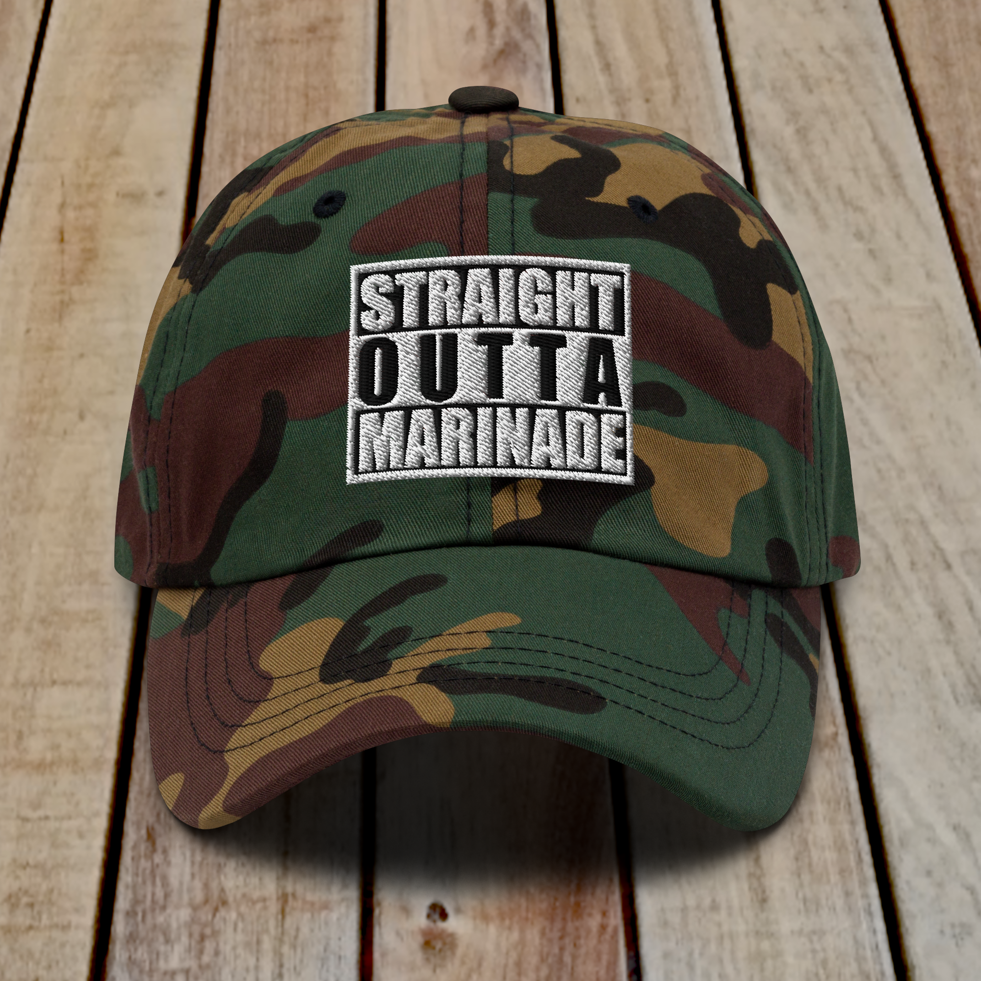 The Dad Hat - STRAIGHT OUTTA MARINADE