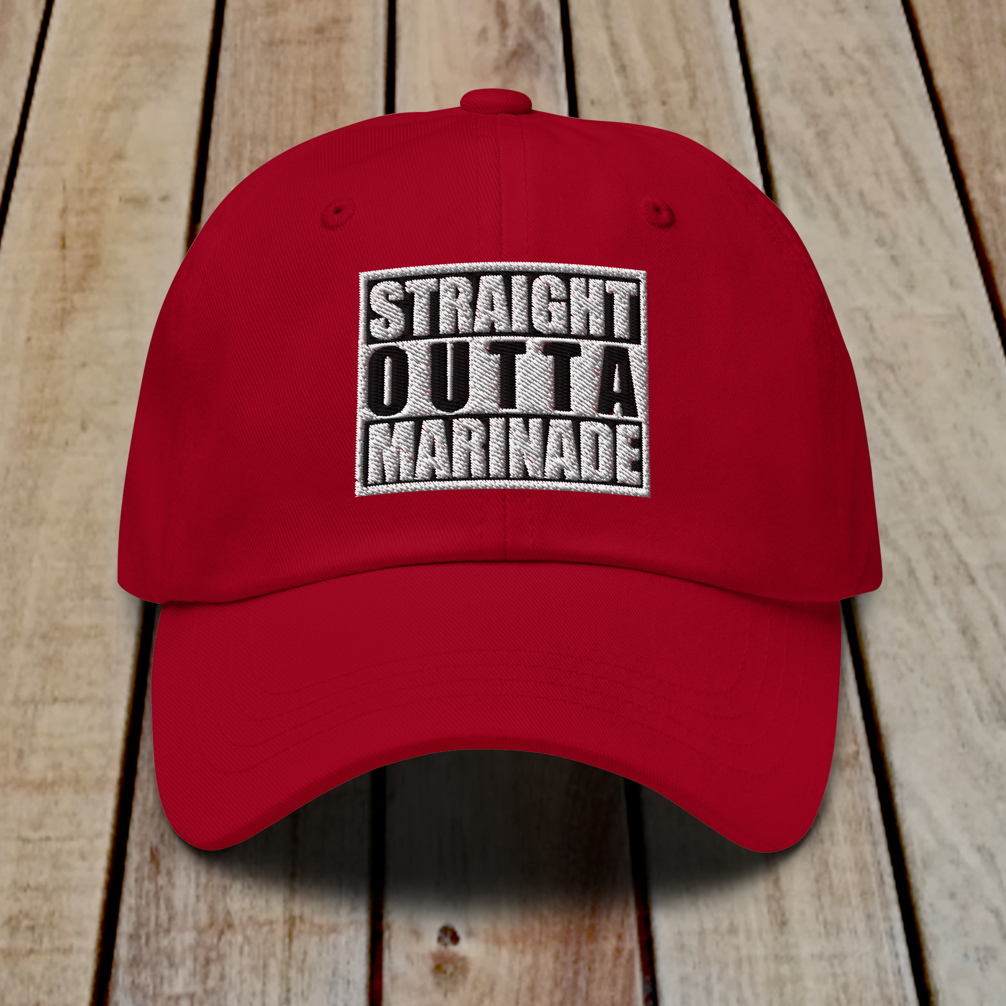 The Dad Hat - STRAIGHT OUTTA MARINADE