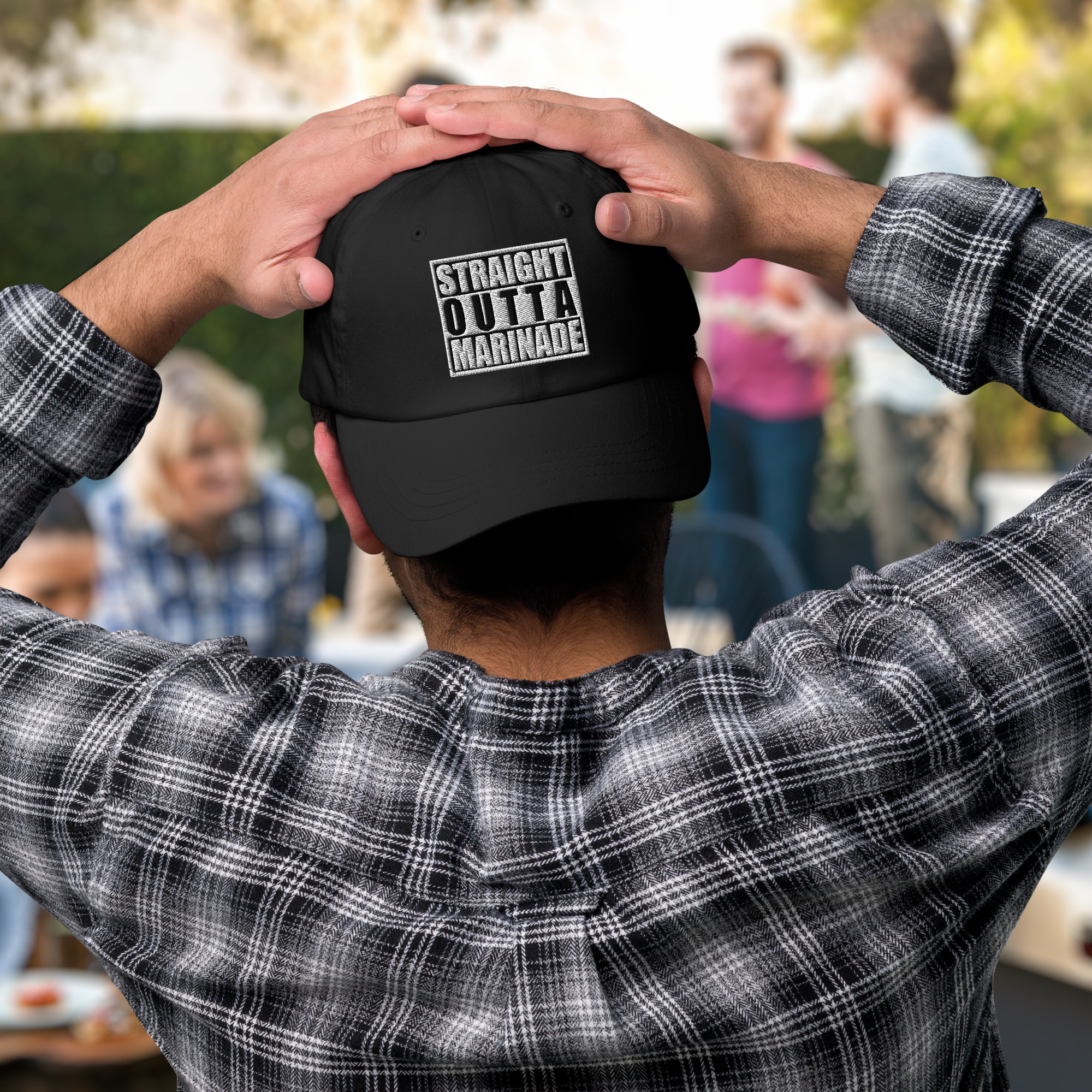 The Dad Hat - STRAIGHT OUTTA MARINADE