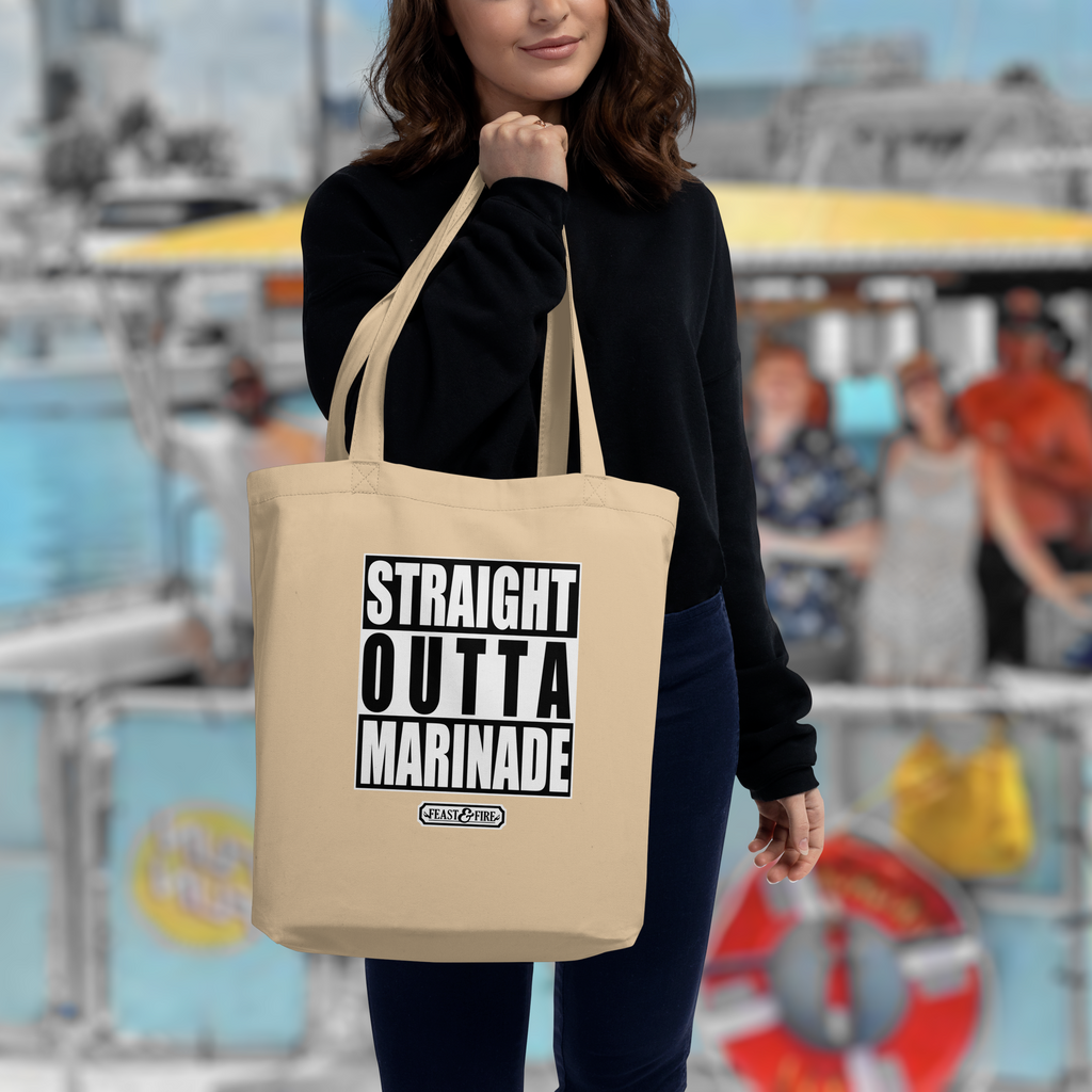 Eco Tote Bag - STRAIGHT OUTTA MARINADE