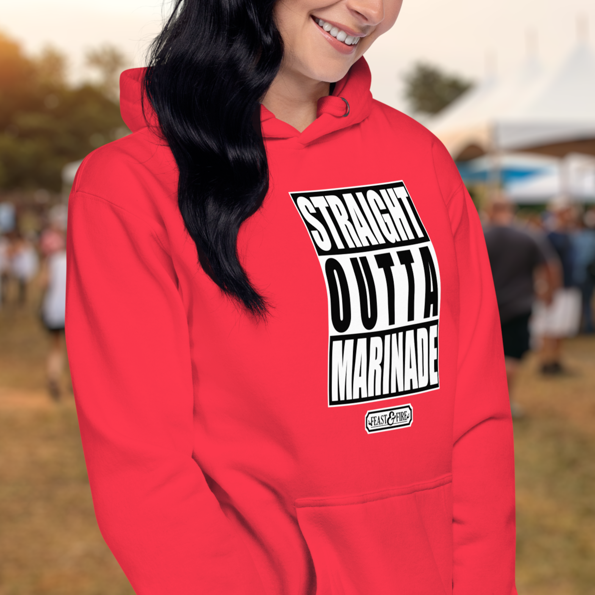 Hoodie - STRAIGHT OUTTA MARINADE