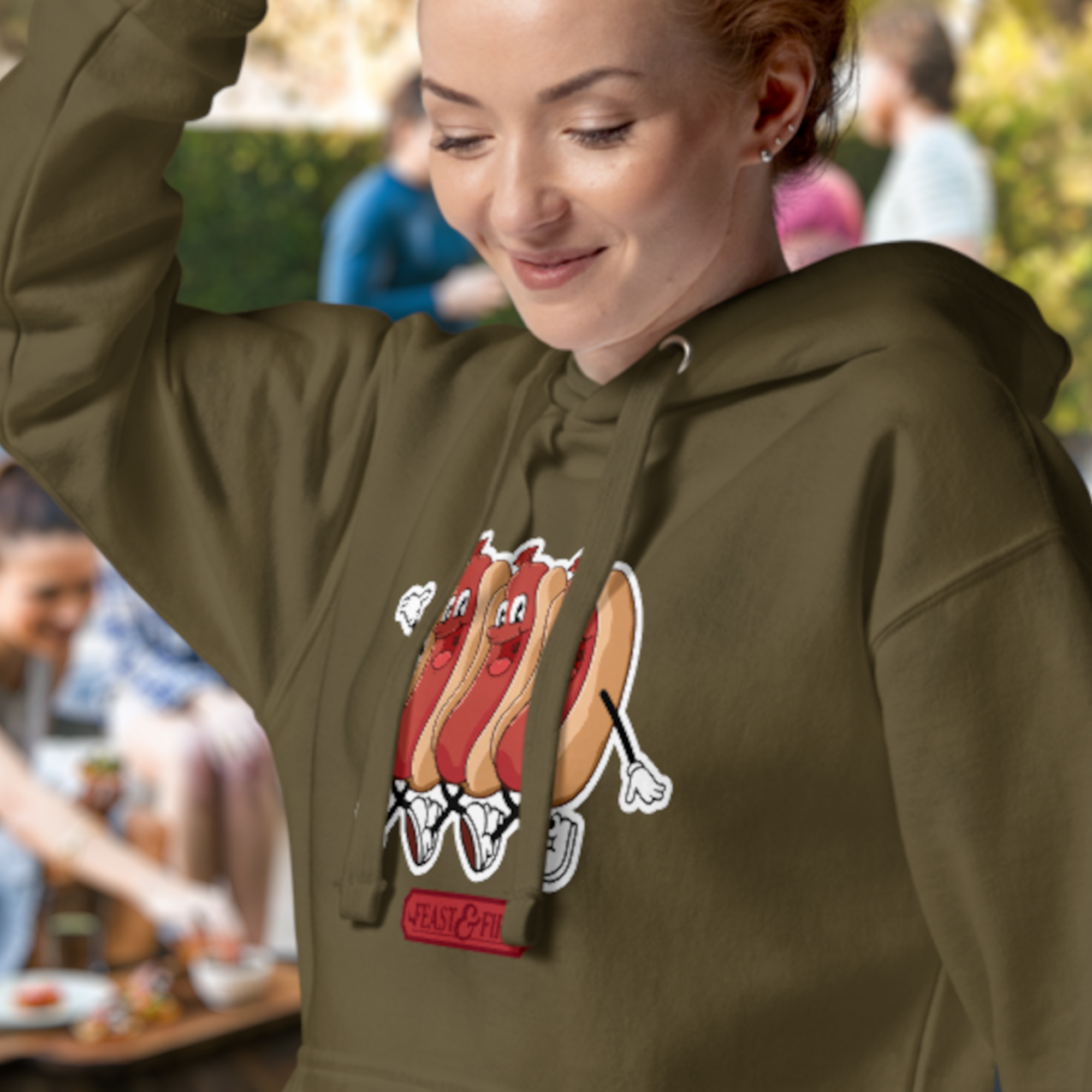 Hoodie - WIENER CHORUS LINE OUTLINE